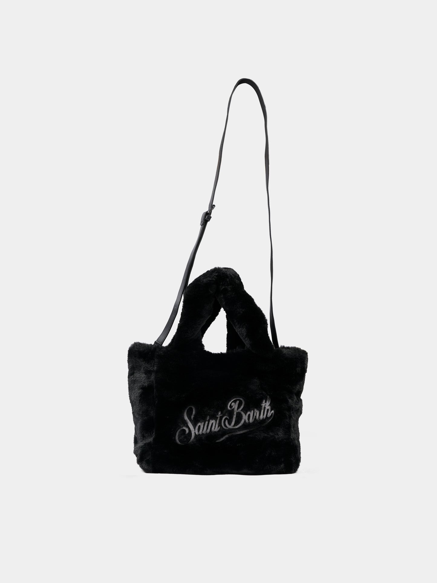 Borsa Colette nera per bambina con logo,Mc2 Saint Barth,COL0033 00292I