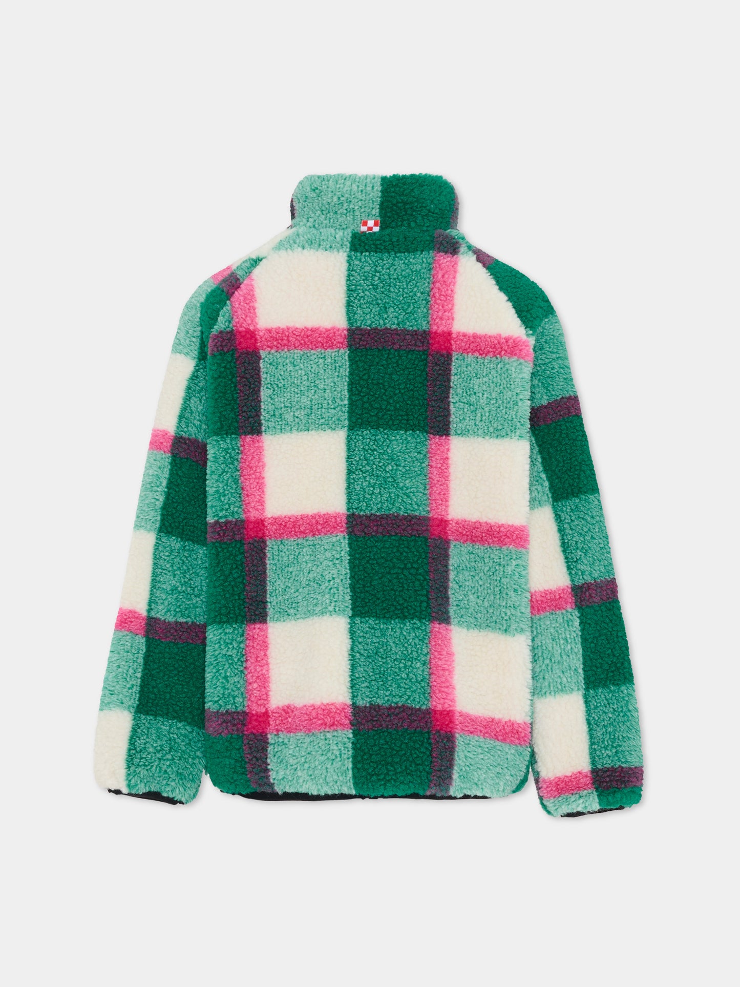 Ecopelliccia verde per bambina con logo,Mc2 Saint Barth,KEY0004 00120E