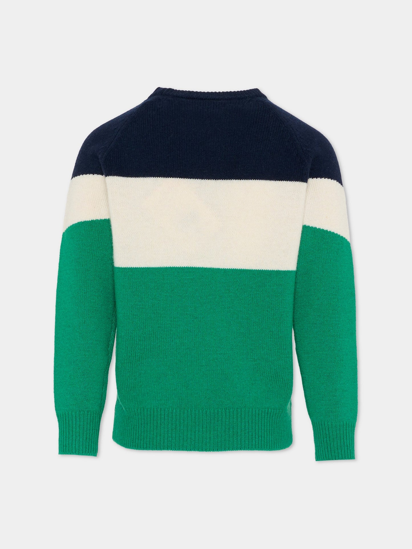 Maglione multicolor per bambino con logo,Mc2 Saint Barth,DOU0002 00257E