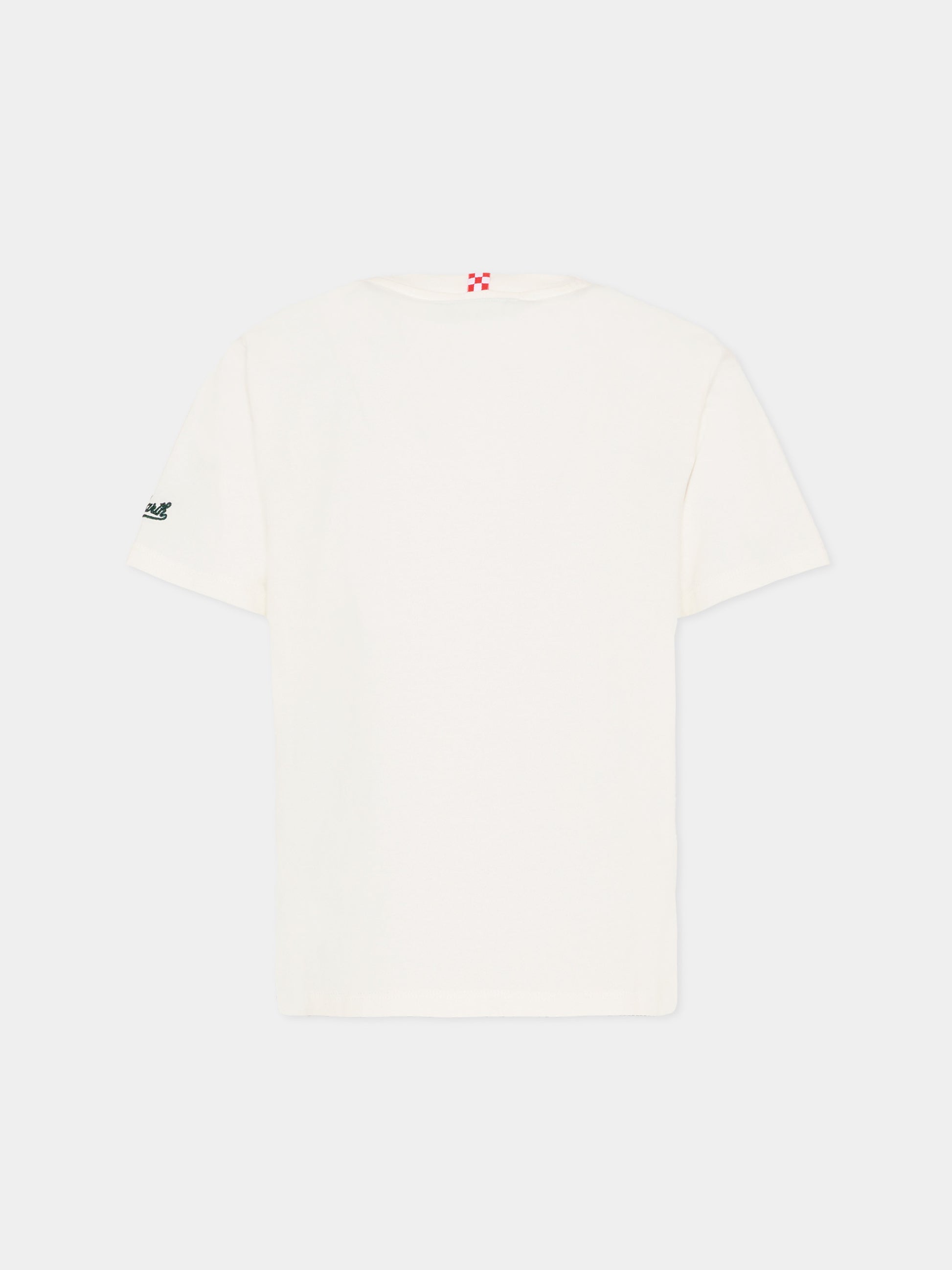 T-shirt avorio per bambino con Snoopy,Mc2 Saint Barth,CAM0001 00996I