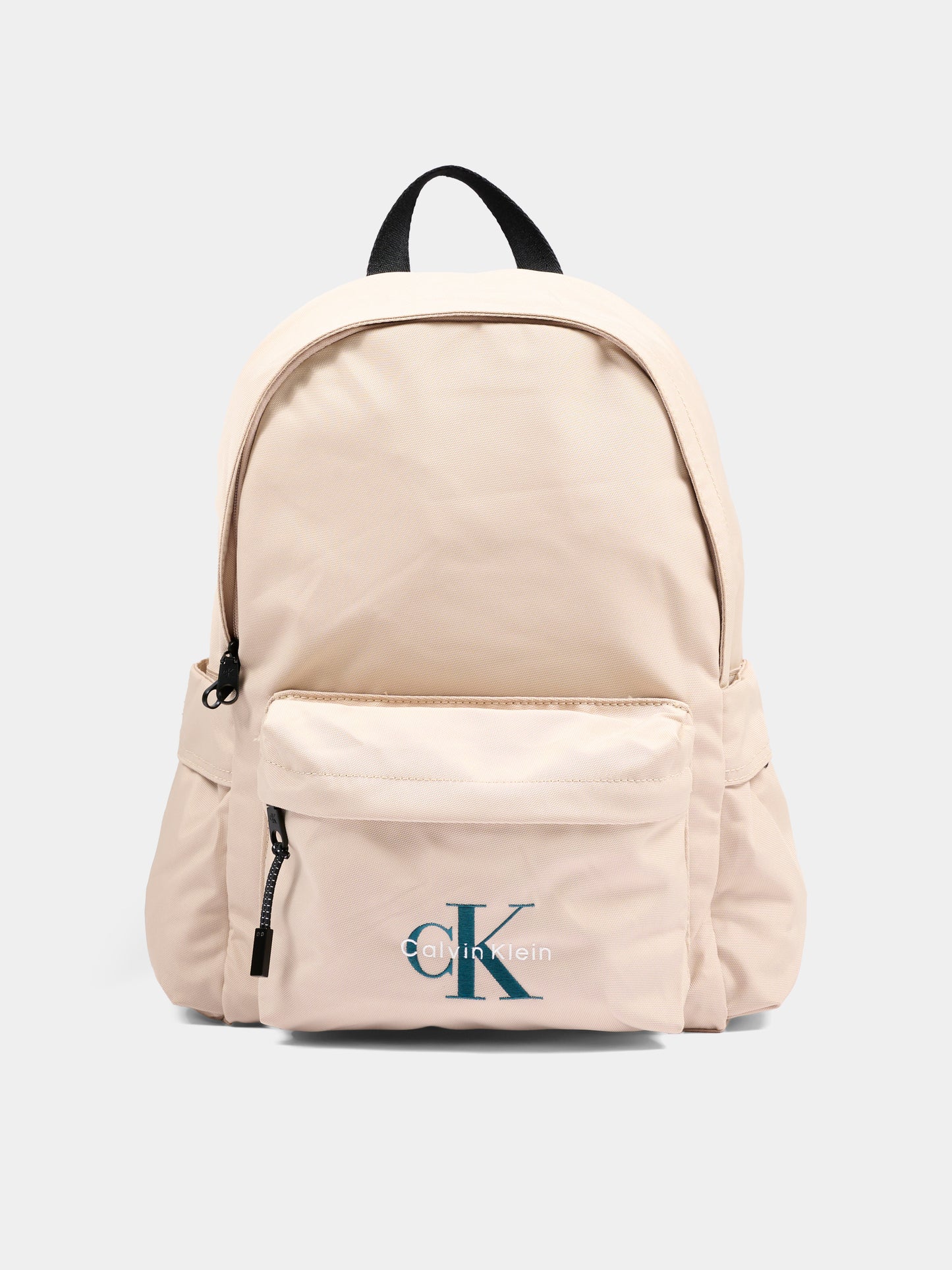 Zaino beige per bambini con logo,Calvin Klein Kids,IU0IU00731 PCV
