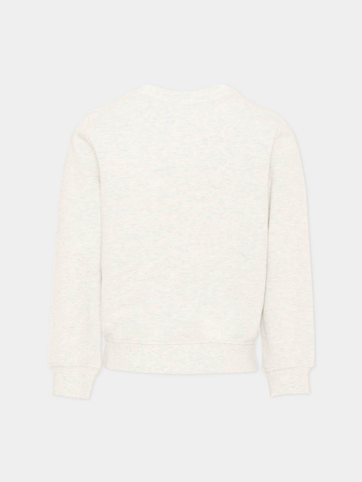 Felpa grigia per bambini con logo,Calvin Klein Kids,LV1CKTJB07 PMT