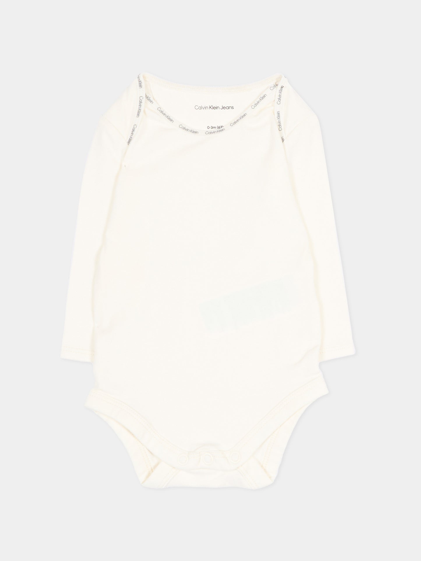 Set body multicolor per neonati con logo,Calvin Klein Kids,LV1CKTJN00 BEH