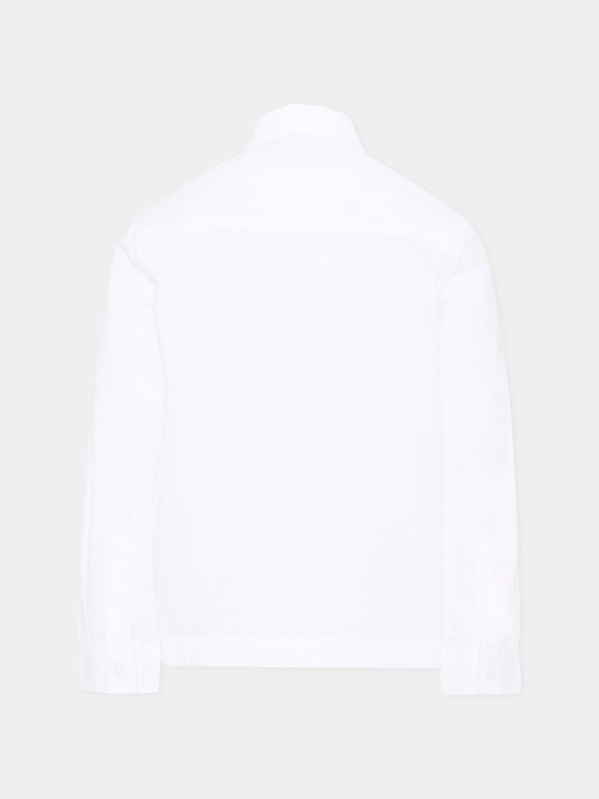 Camicia bianca per bambino con logo,Calvin Klein Kids,LVCKTJB19B YAF