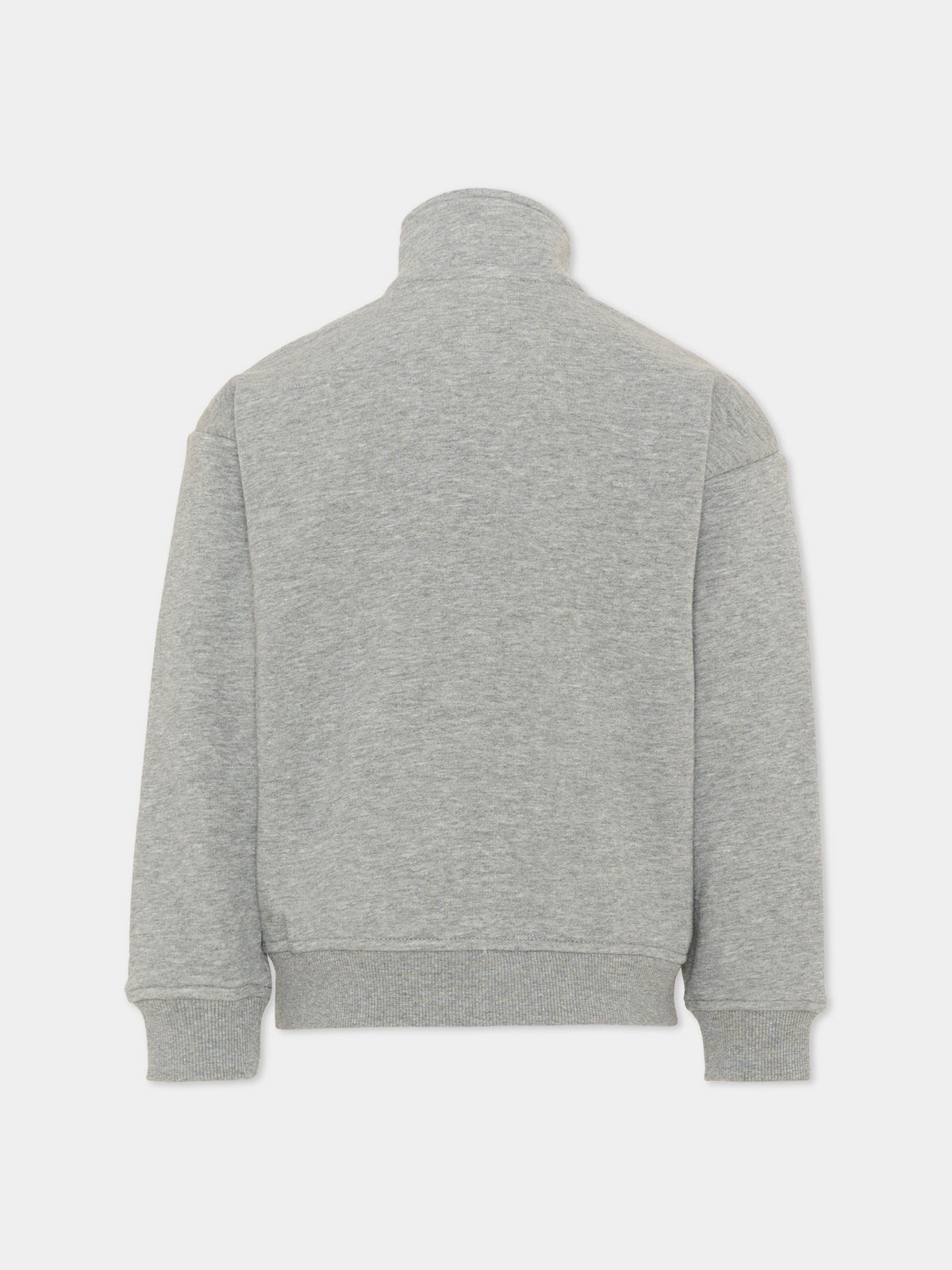 Felpa grigia per bambino con logo,Calvin Klein Kids,LVCKTJB47B P7D