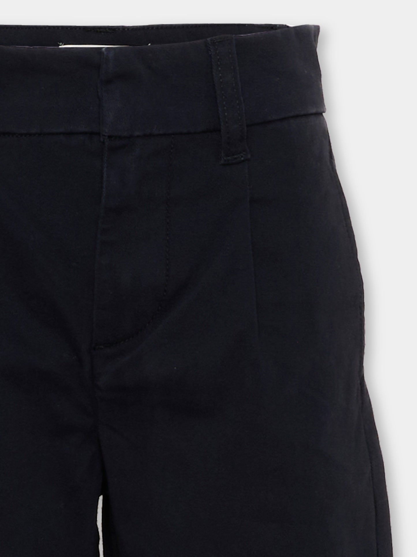 Pantaloni neri per bambino a gamba ampia,Calvin Klein Kids,LVCKTJC17B BEH