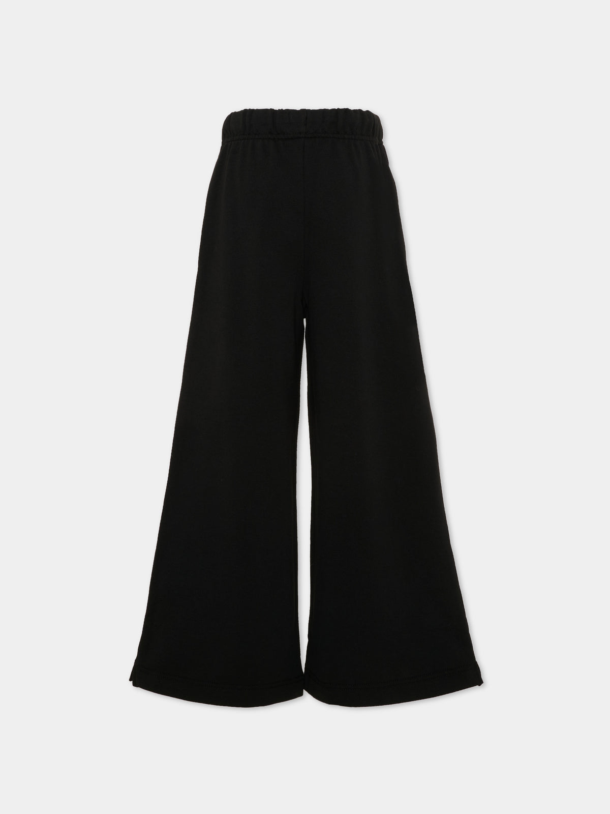 Pantaloni sportivi nero per bambina con logo,Calvin Klein Kids,LVCKTJC38G BEH