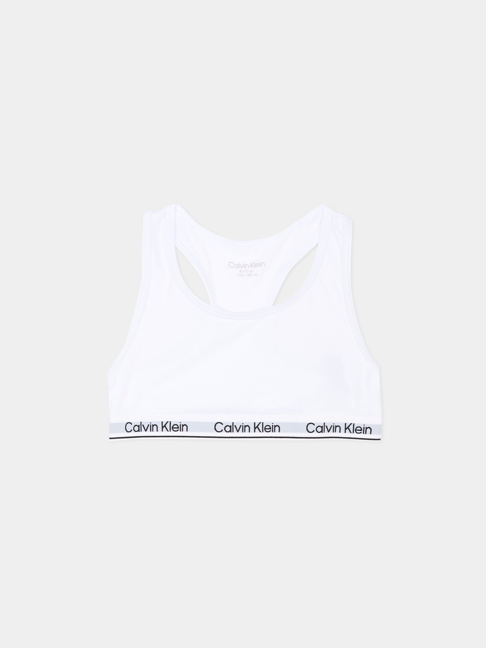 Reggiseno nero per bambina con logo,Calvin Klein Kids,G80G800742 0SB