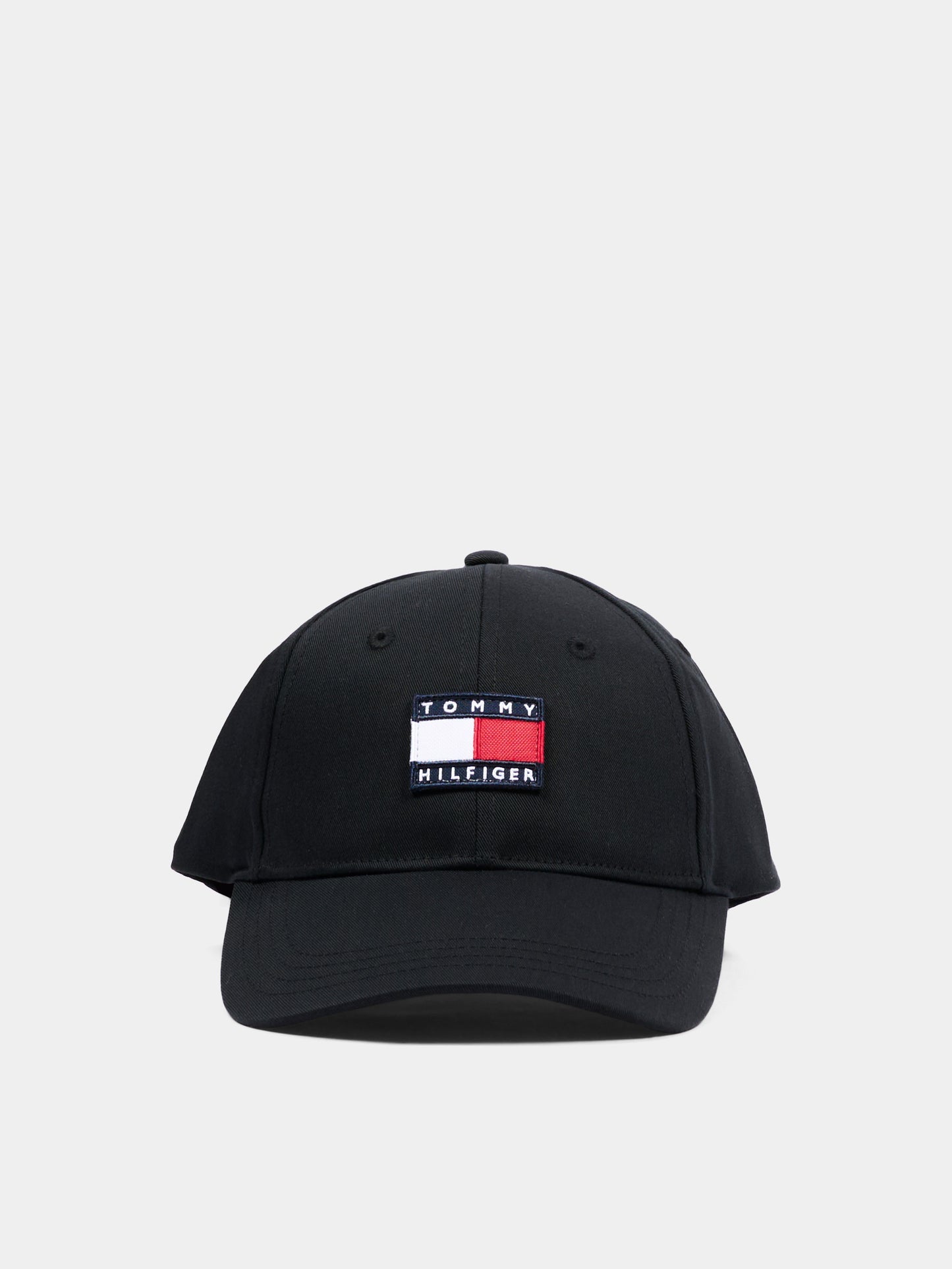 Cappello nero per bambini con logo,Tommy Hilfiger Junior,KA0KA00033 BDS