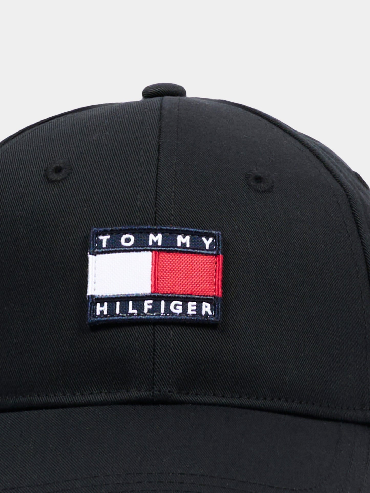 Cappello nero per bambini con logo,Tommy Hilfiger Junior,KA0KA00033 BDS