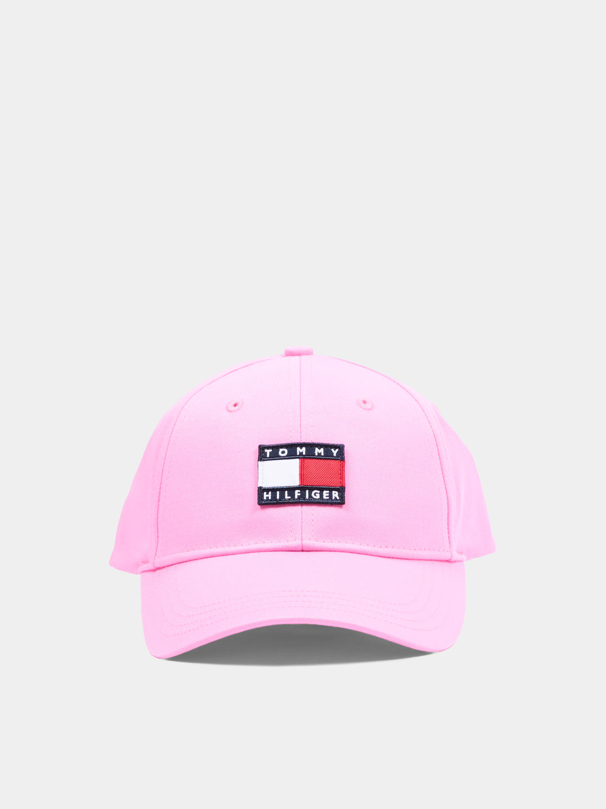 Cappello rosa per bambina con logo,Tommy Hilfiger Junior,KA0KA00033 TOU