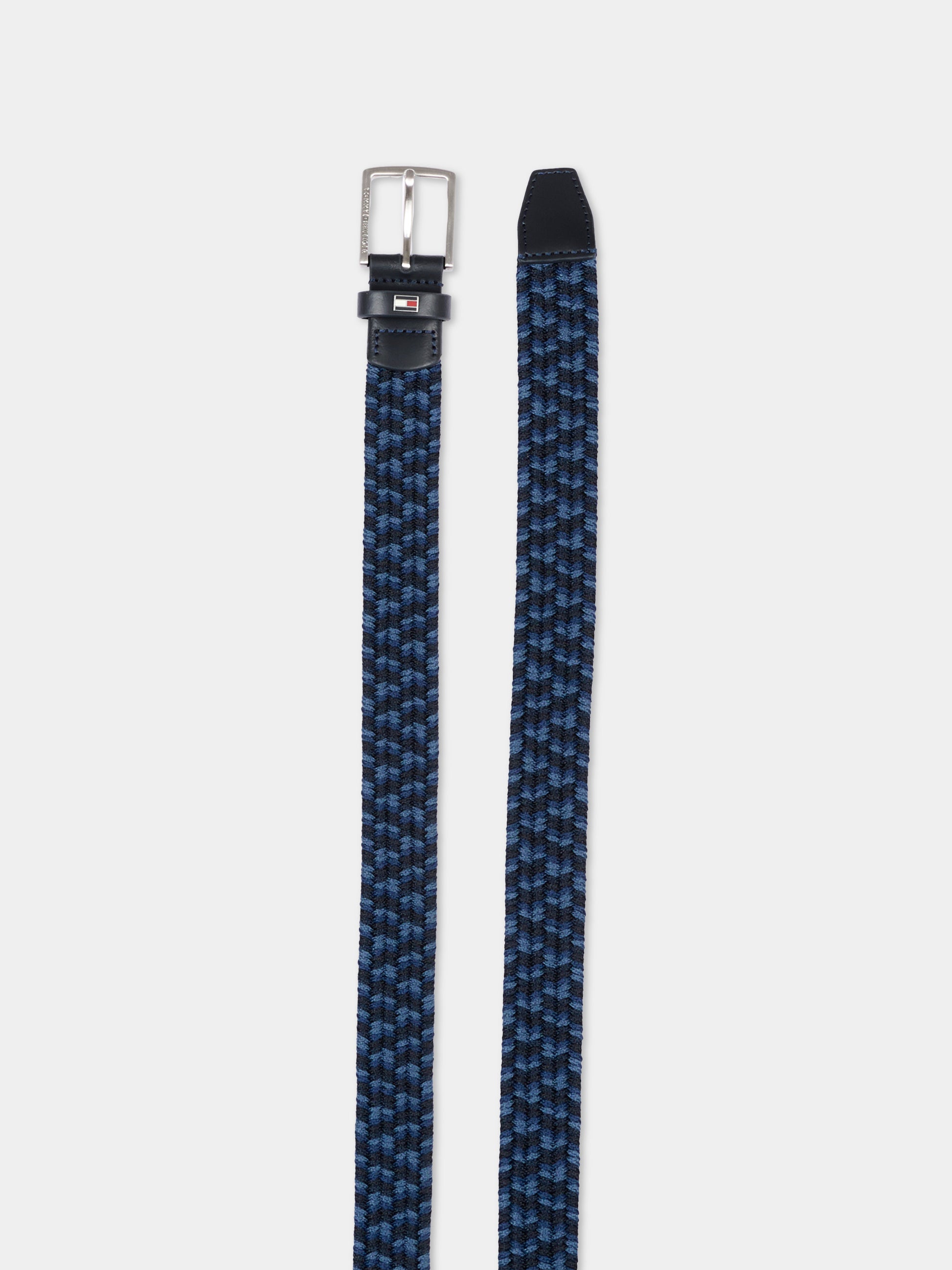 Cintura blu per bambino intrecciata,Tommy Hilfiger Junior,KA0KA00034 DW6