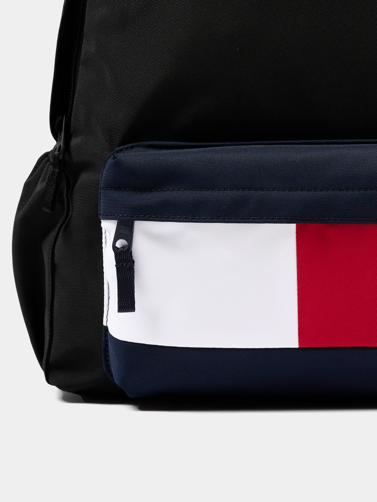 Zaino nero per bambini con logo,Tommy Hilfiger Junior,KA0KA00115 BDS