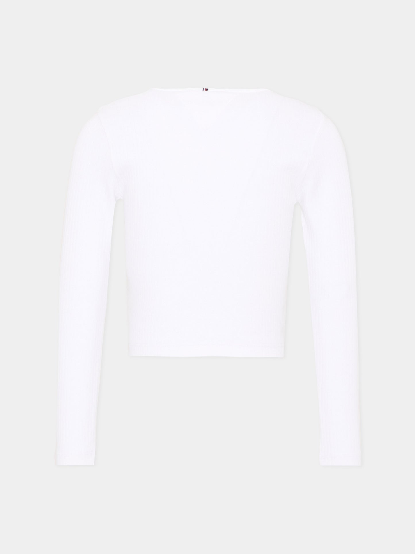 T-shirt bianca per bambina con logo,Tommy Hilfiger Junior,KG0KG09065 YBR