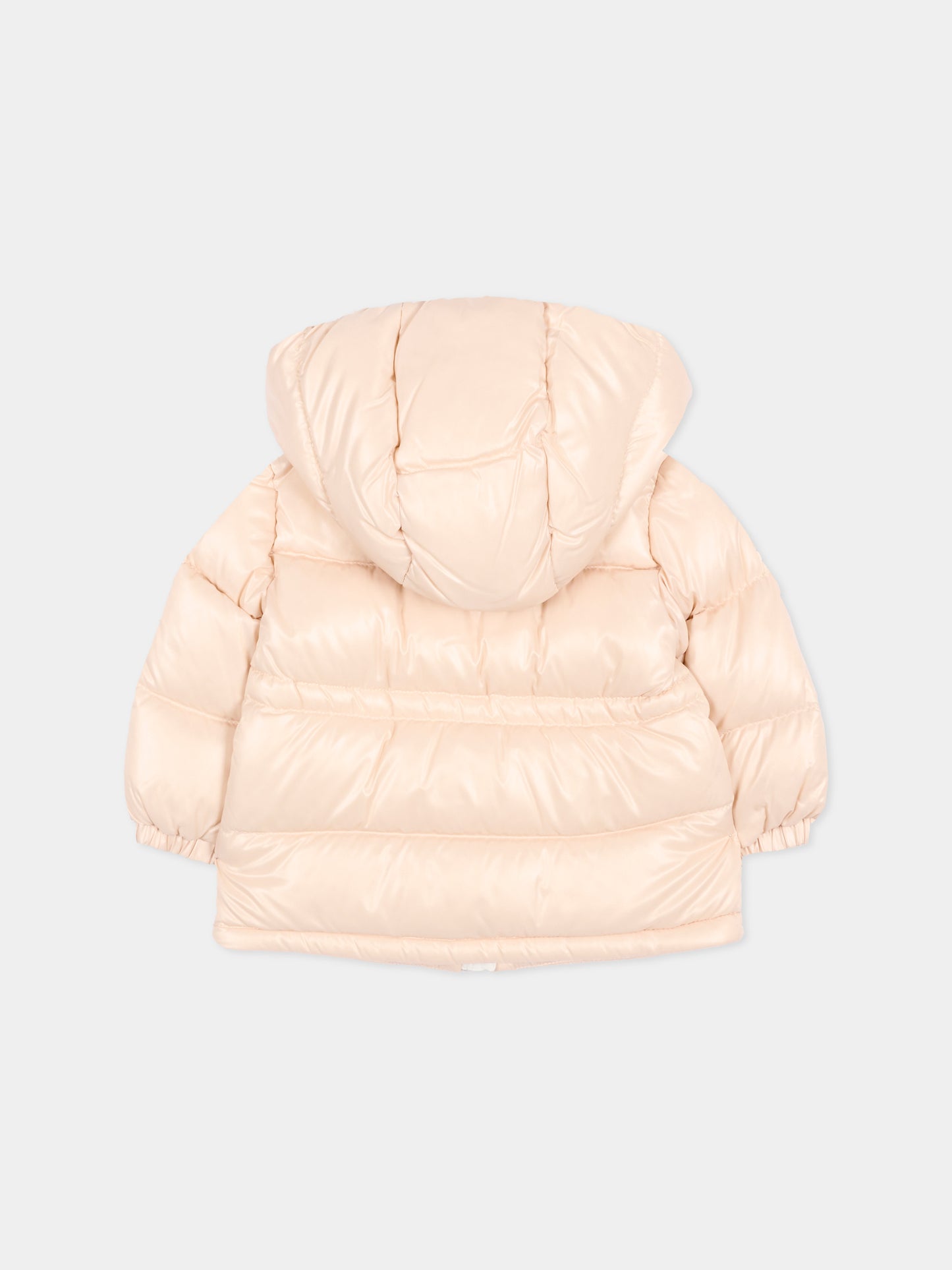 Piumino rosa Maire per neonata con logo,Moncler Kids,L2951 1A00021 597Z8 529