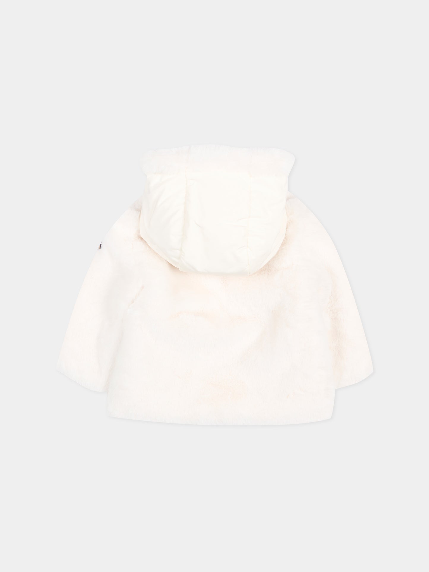 Piumino bianco Viona per neonata con logo,Moncler Kids,L2951 1A00030 54AQY 034