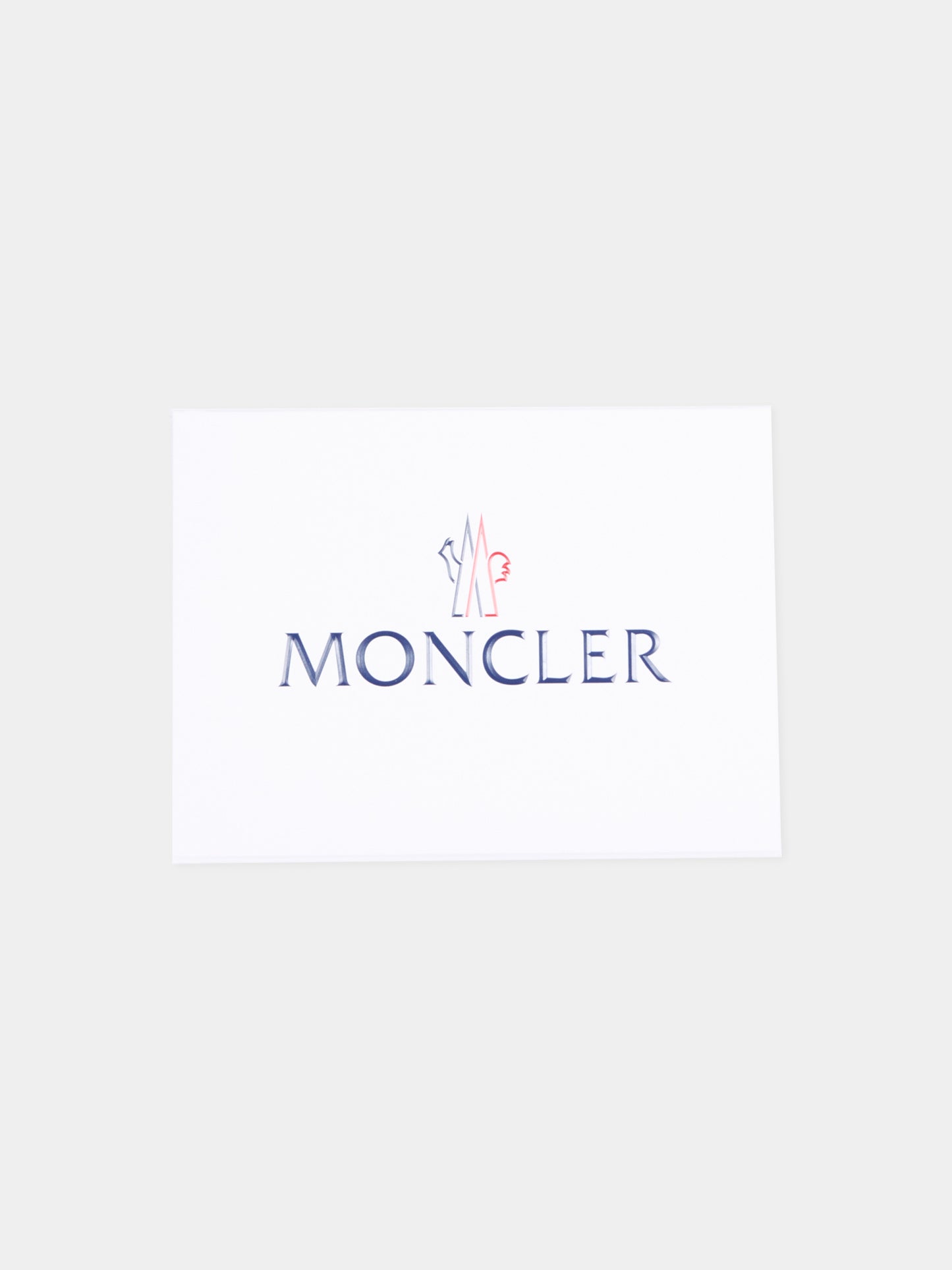 Coperta beige per neonati con logo,Moncler Kids,L2951 3G00005 M4281 21E