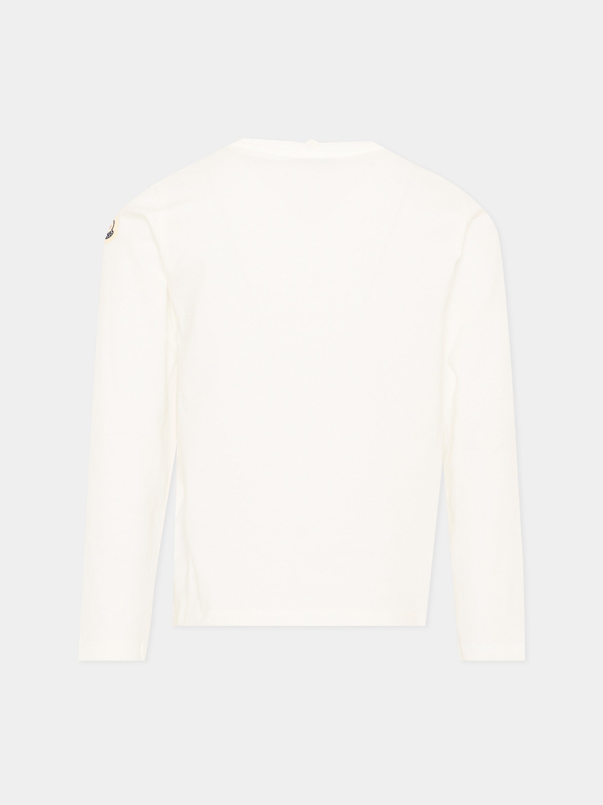 T-Shirt rosa per bambina con logo,Moncler Kids,L2954 8P00001 83907 F05