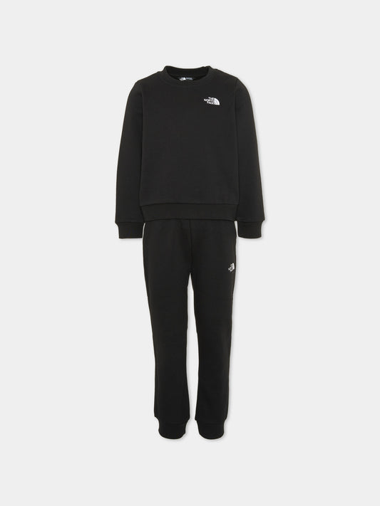 Completo sportivo lungo nero per bambino,The North Face Kids,NF0A8H5CJK31