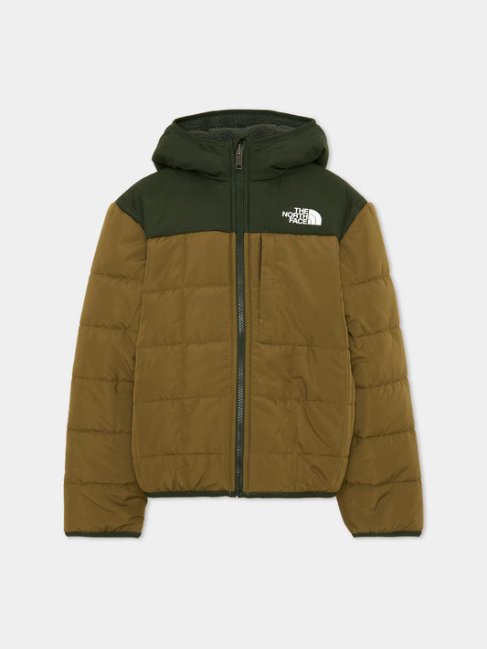 Piumino verde reversibile per bambino,The North Face Kids,NF0A88TPRJ61