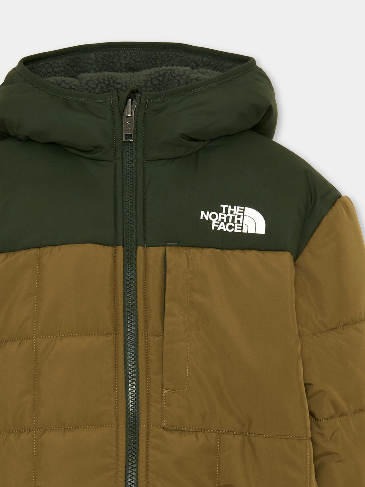 Piumino verde reversibile per bambino,The North Face Kids,NF0A88TPRJ61
