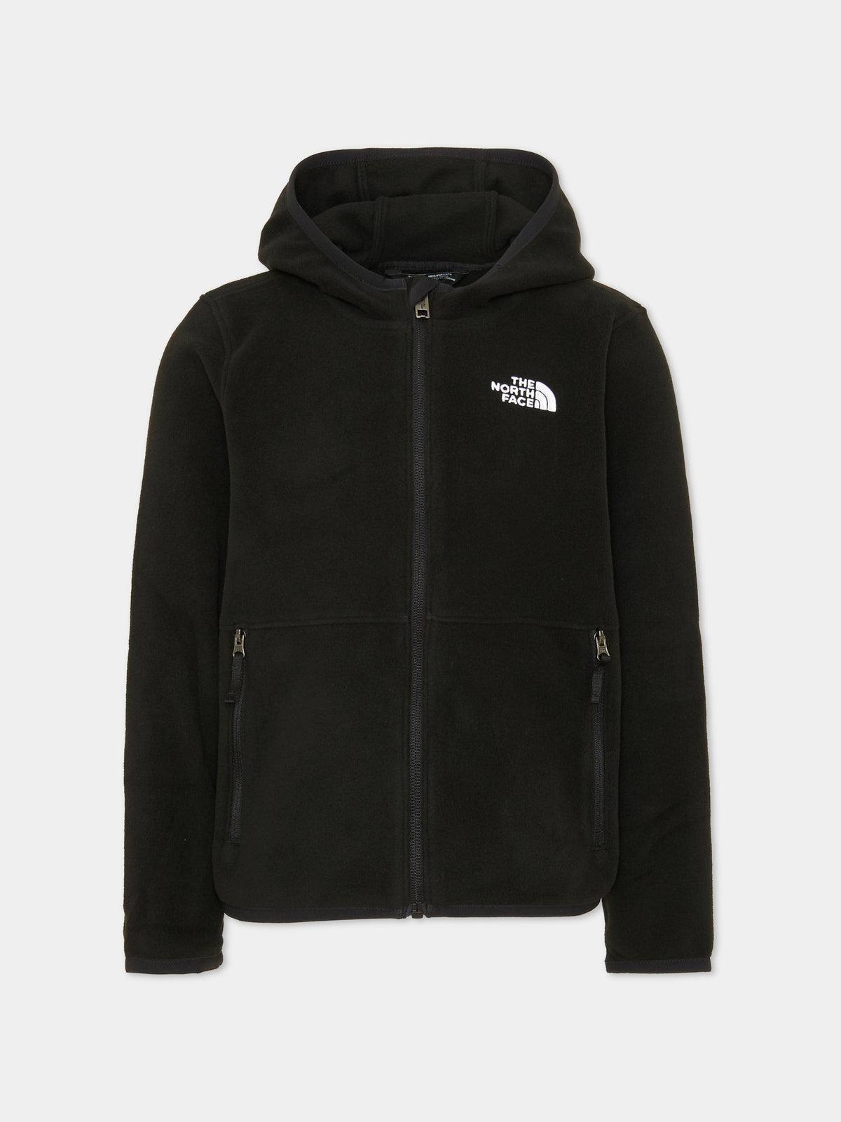 Felpa con cappuccio nera con logo per bambini,The North Face Kids,NF0A8CVHJK31