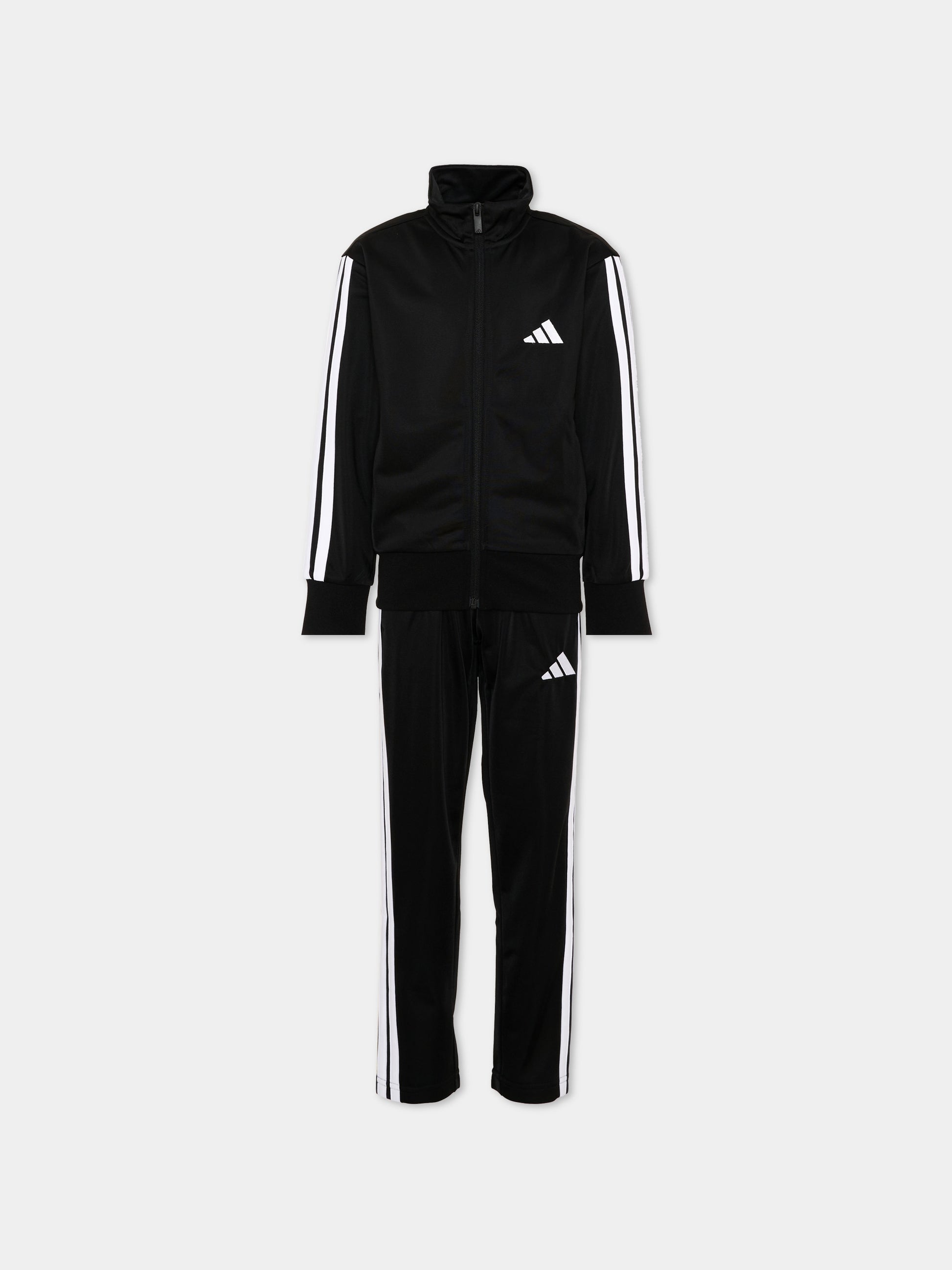 Completo sportivo lungo nero per neonato,Adidas,JD6502
