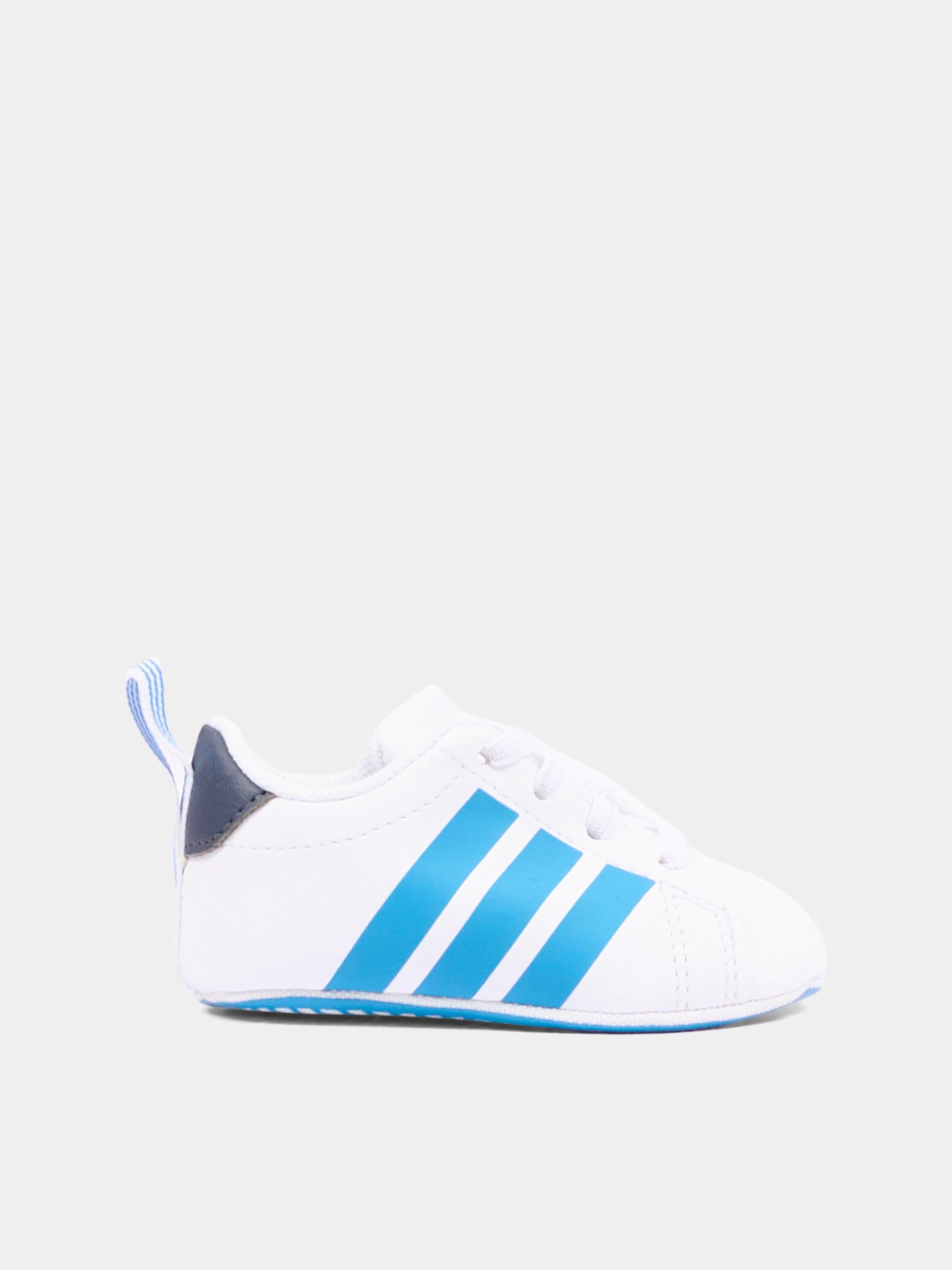 Sneakers bianche Grand Court Crib per neonato,Adidas,KI8218