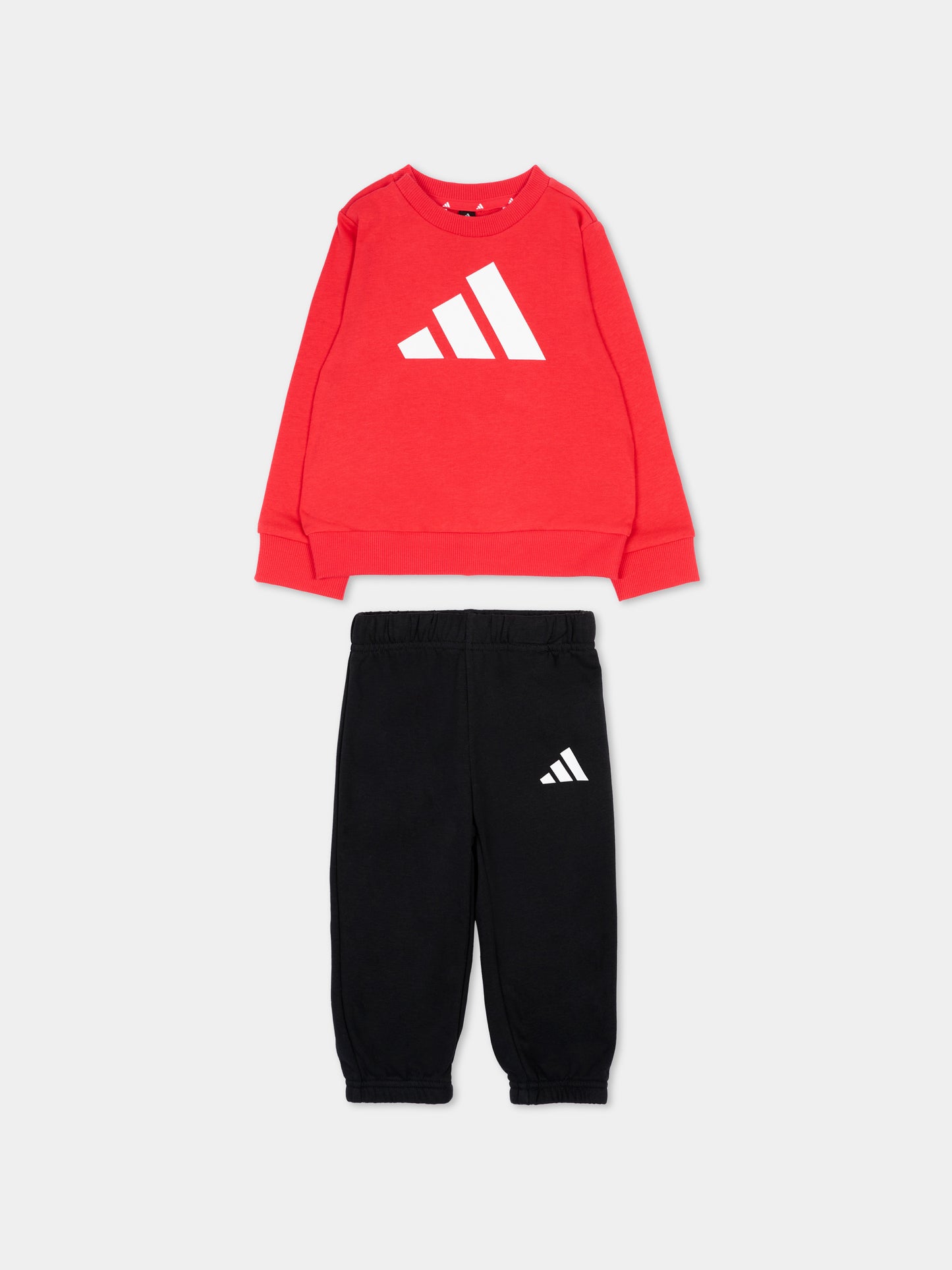 Completo sportivo multicolor per neonato con logo,Adidas,KR6782