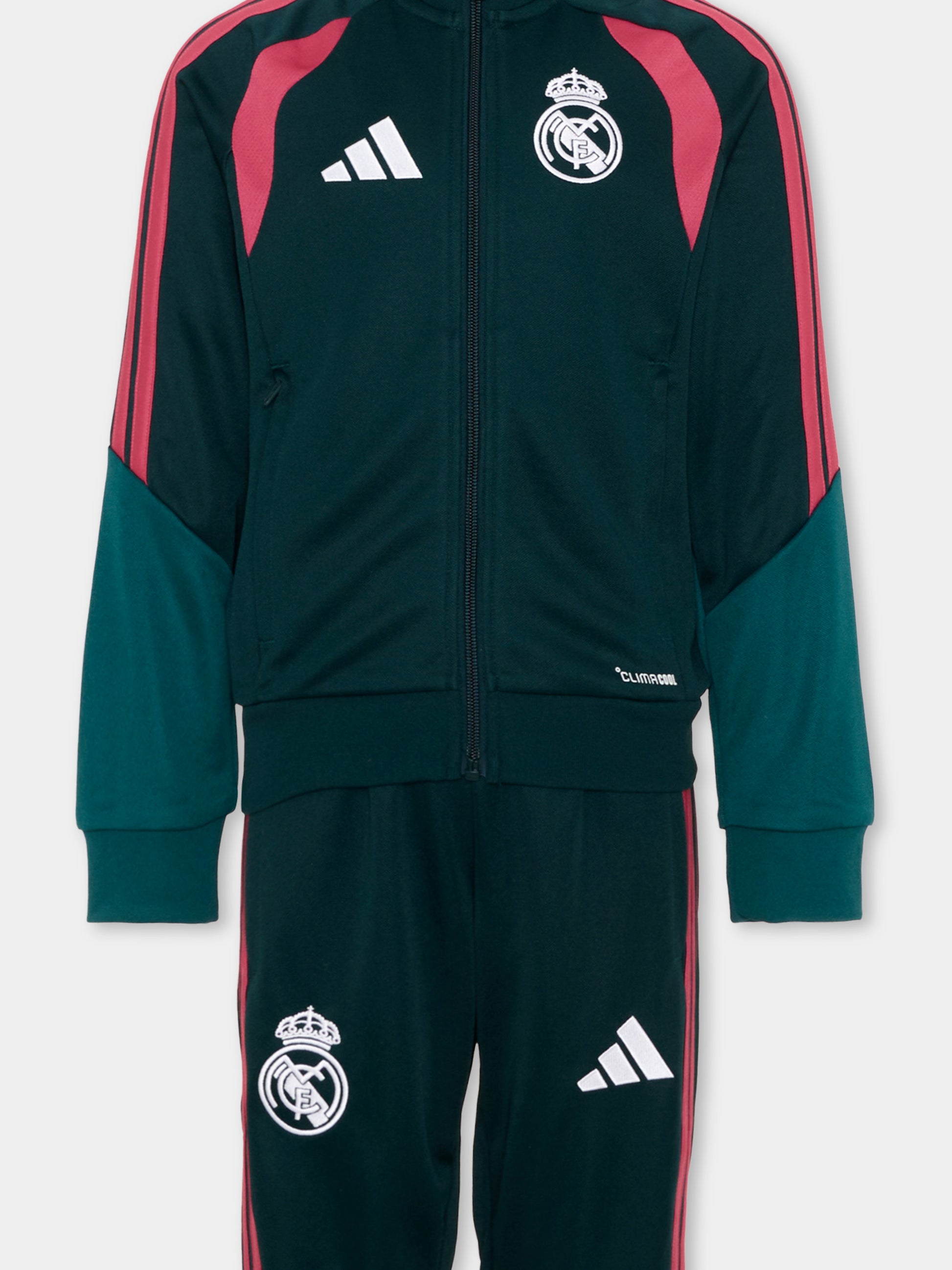 Completo sportivo verde per bambino Real Madrid,Adidas,KS4645