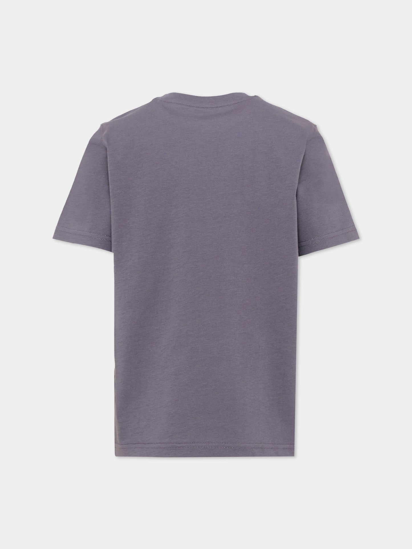 T-shirt grigia per bambino con logo,New Balance,LAKB0253 AA9