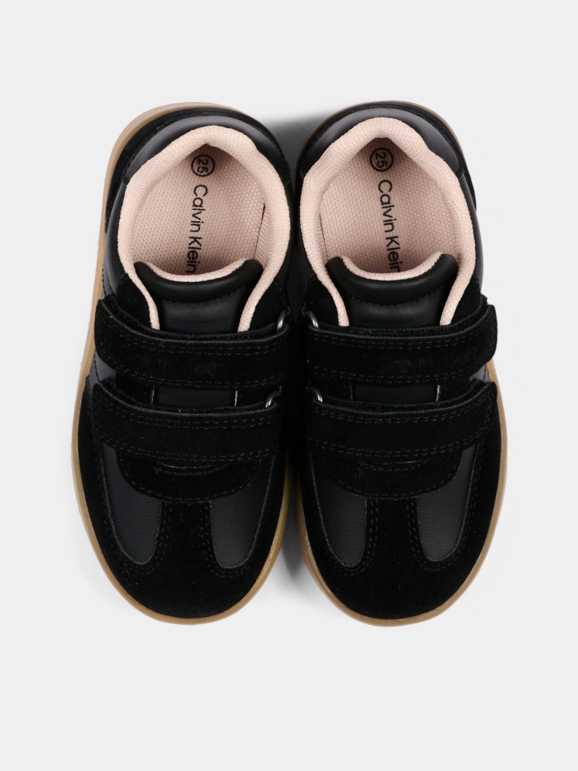 Sneakers nere per bambino con logo,Calvin Klein Kids,V1X9 83443 0318999