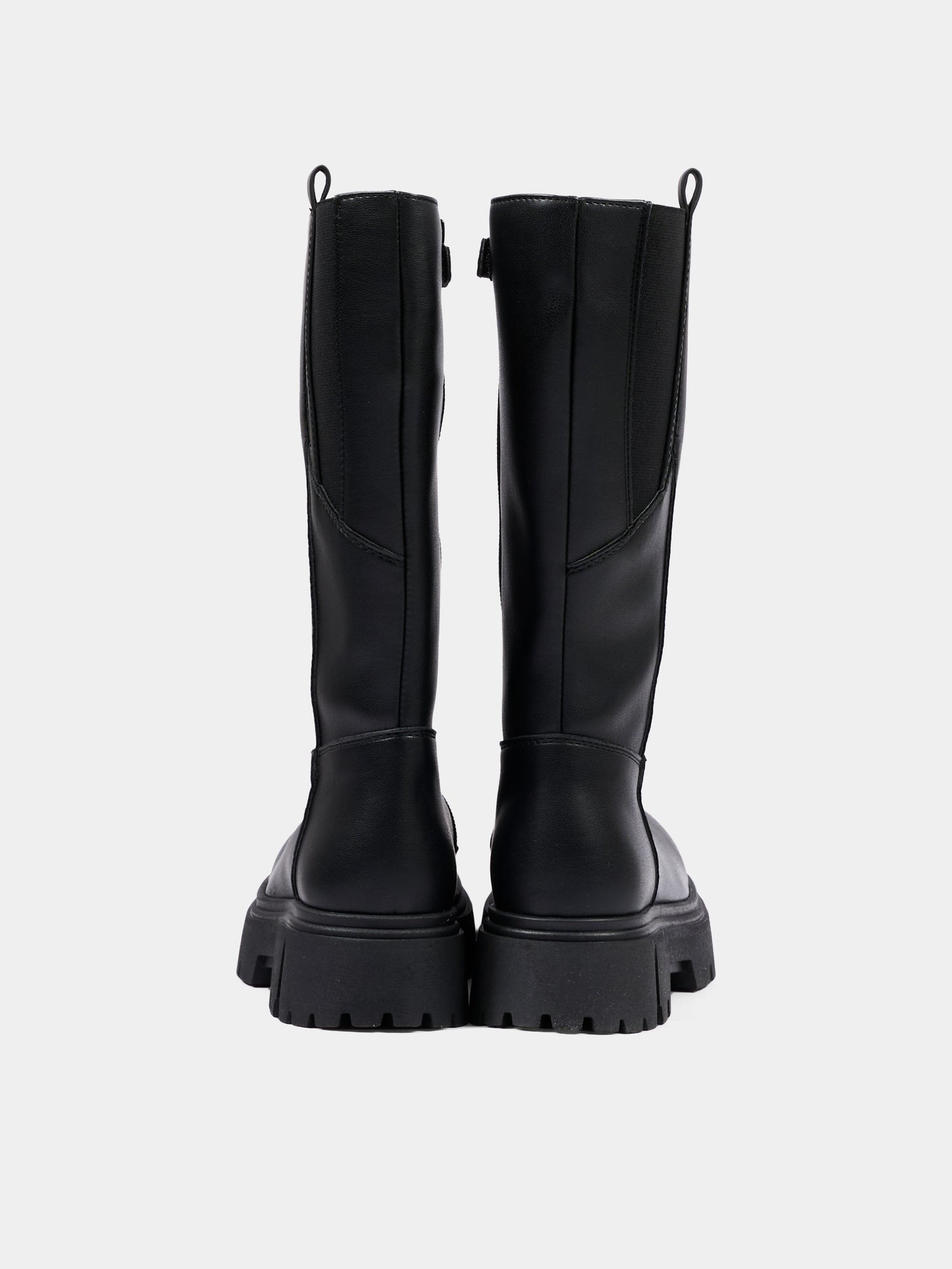 Stivali nero per bambina con logo,Calvin Klein Kids,V4A6 83433 1355999