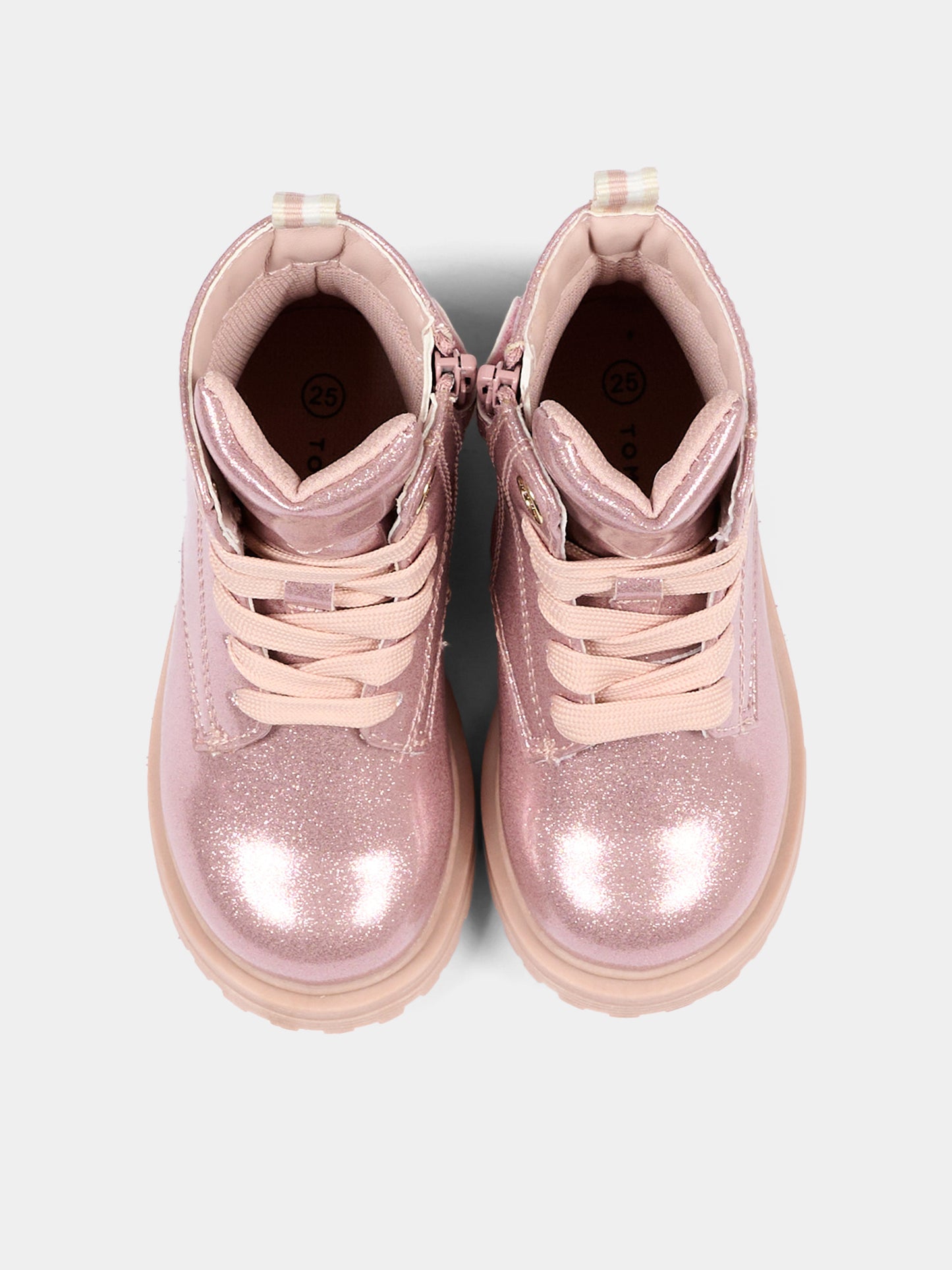 Anfibi rosa per bambina glitterati,Tommy Hilfiger Junior,T1A5 35153 1237302