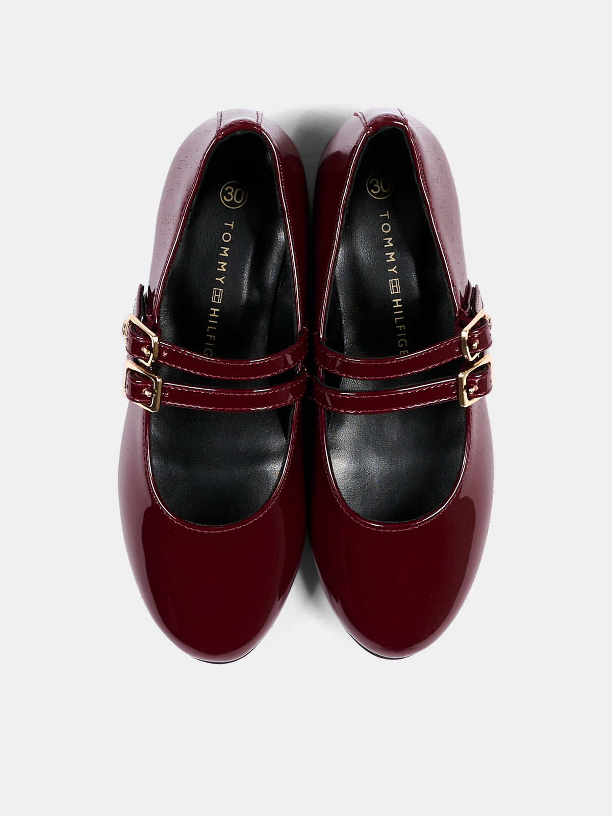 Ballerine bordeaux per bambina,Tommy Hilfiger Junior,T3A3 35131 0774356