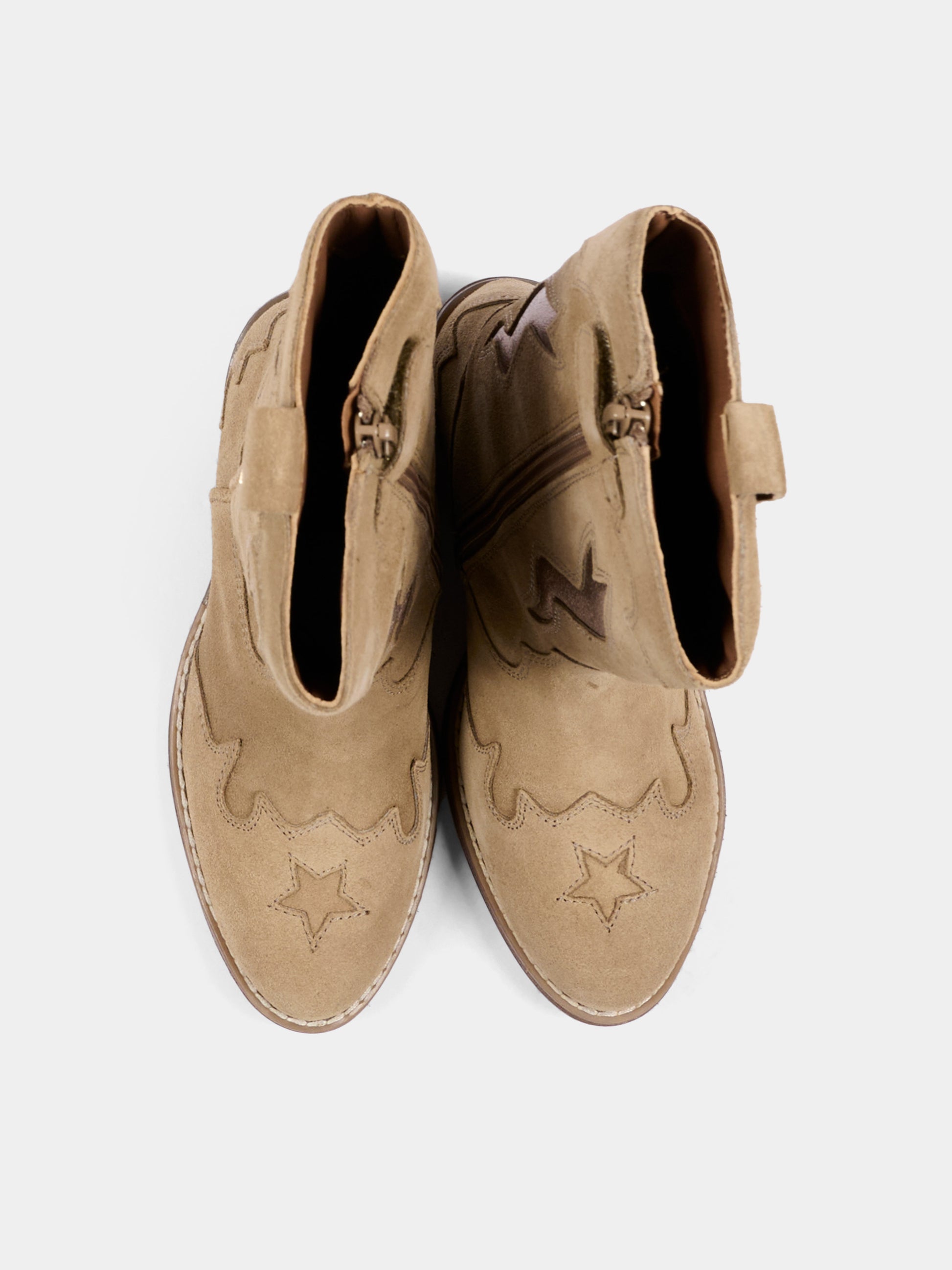 Stivali beige per bambina con stelle,Tommy Hilfiger Junior,T3A6 35194 1429691
