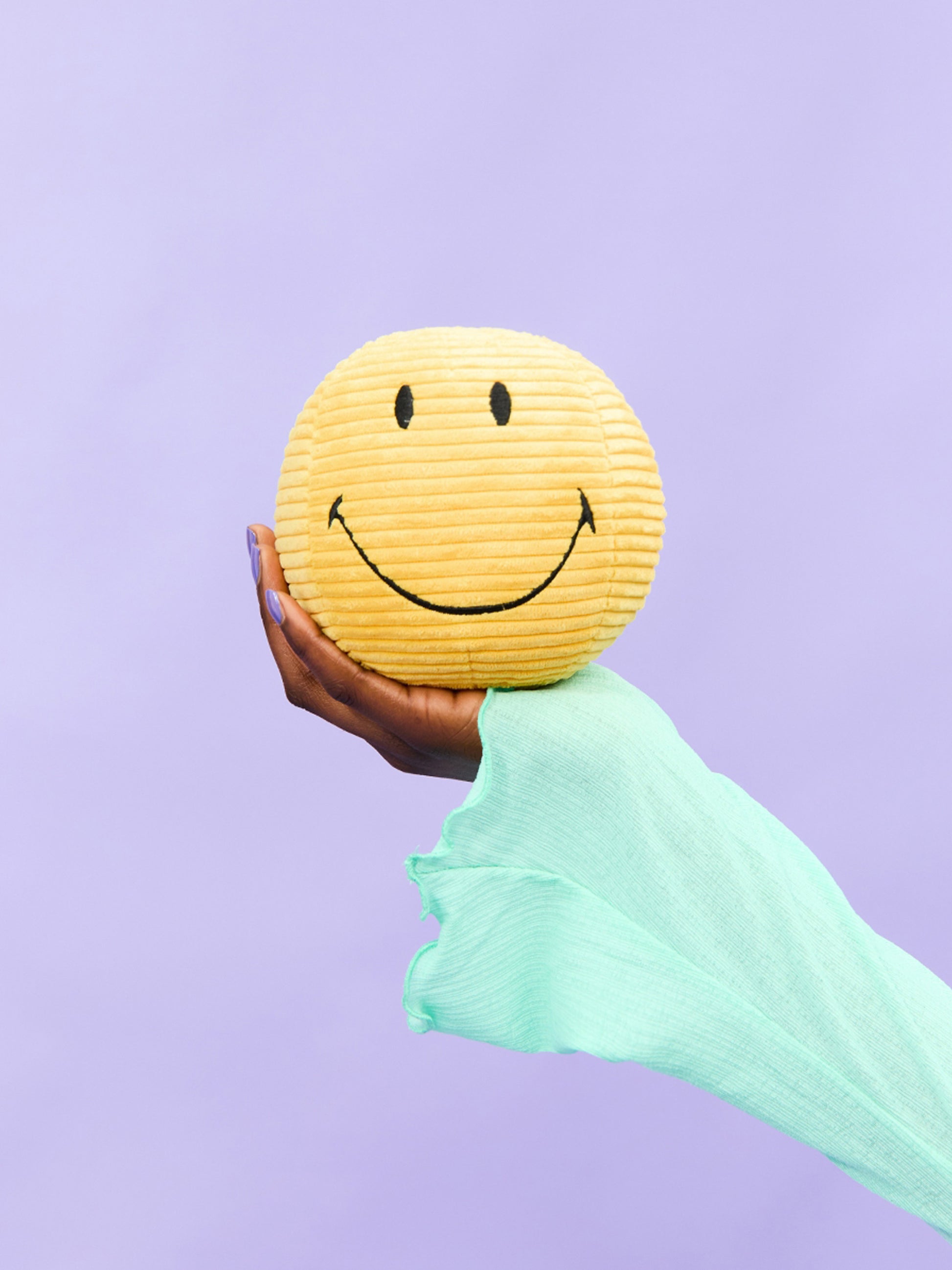 Smile giallo per bambini,Bon Ton Toys,SMILEY ECO COURDUROY YELLOW