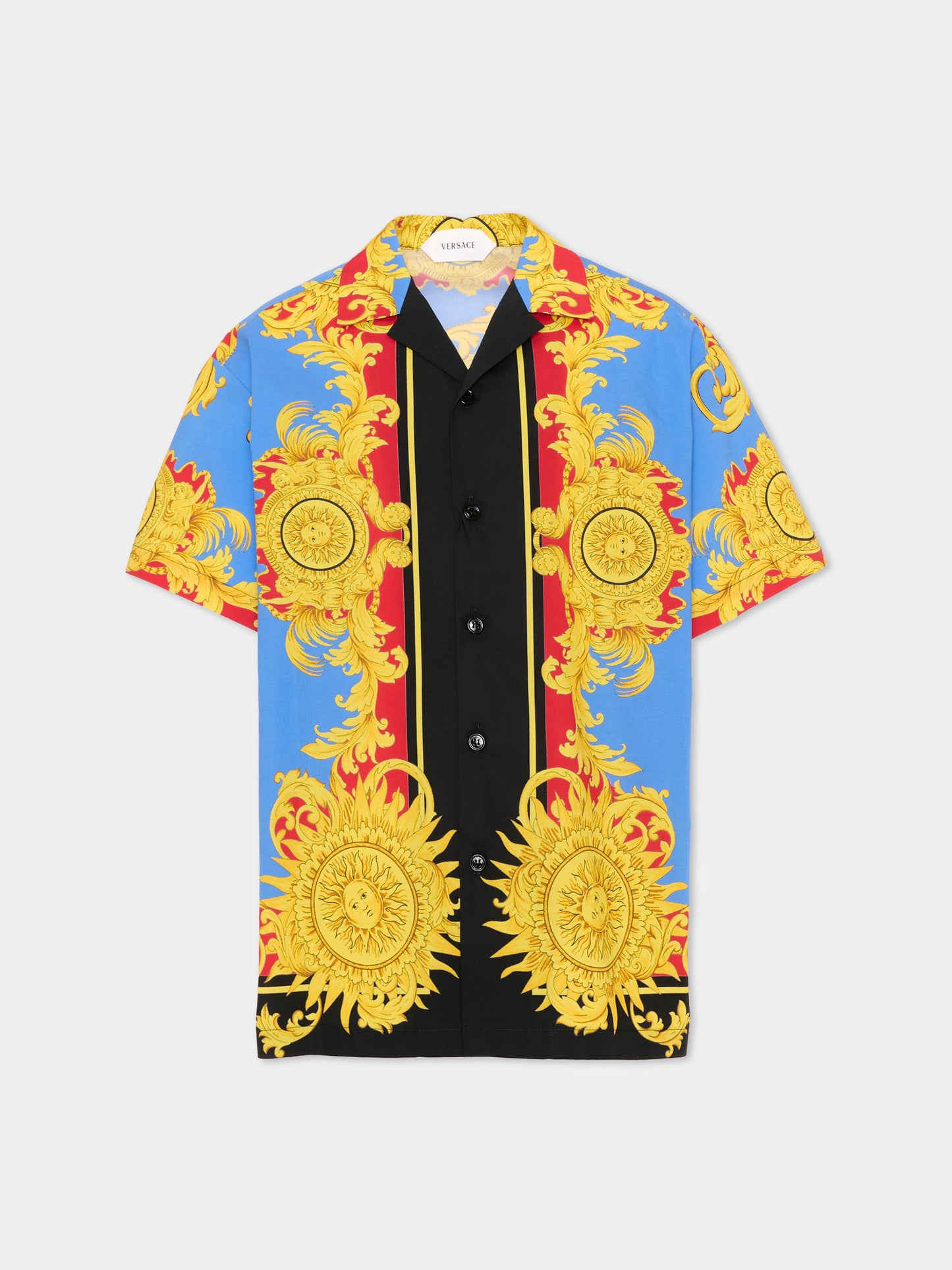 Camicia multicolor barocco per bambino,Versace,1024940 1A18114 5UG70