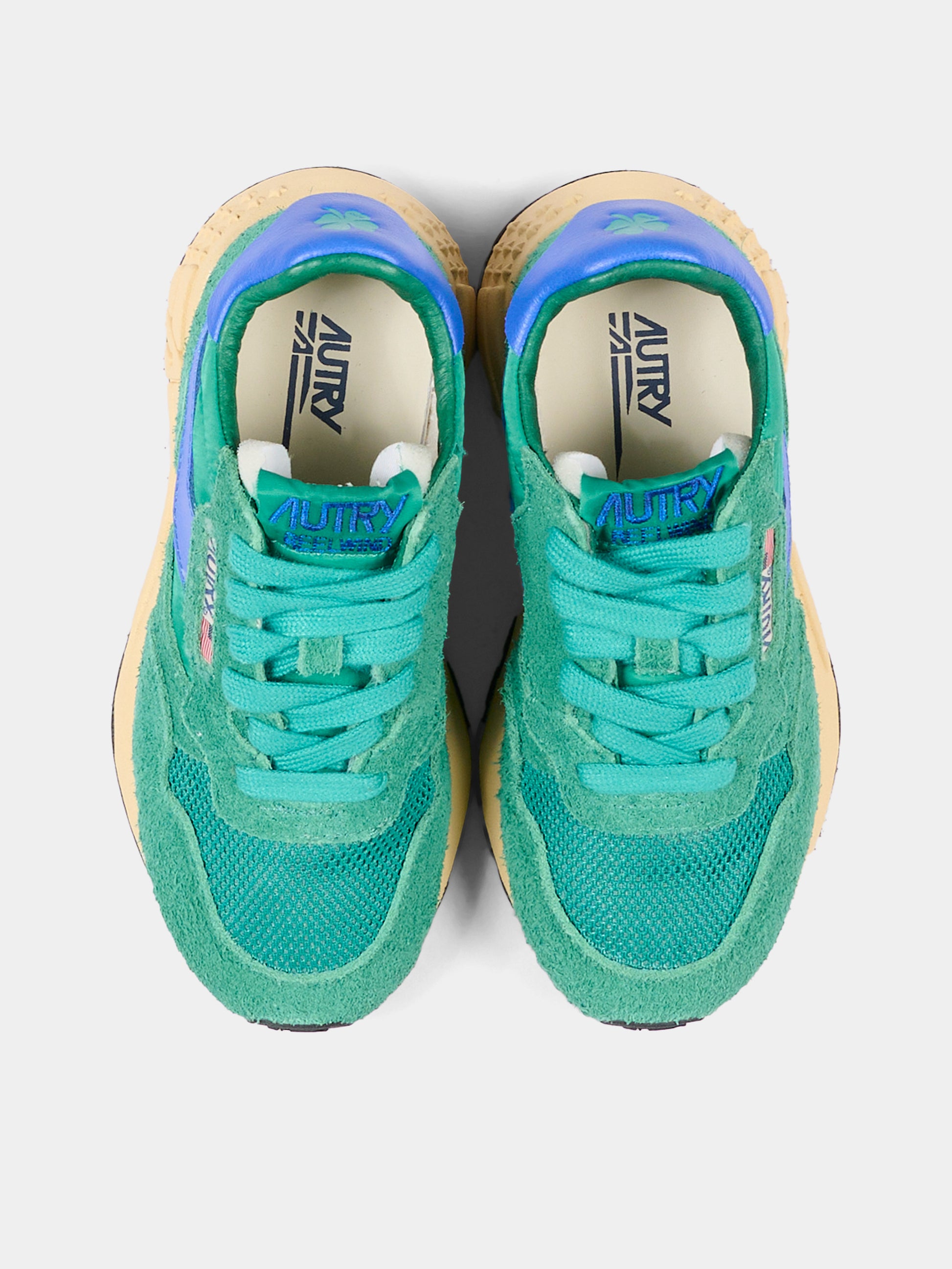 Sneakers verdi per bambino con logo,Autry,KWLK UT55