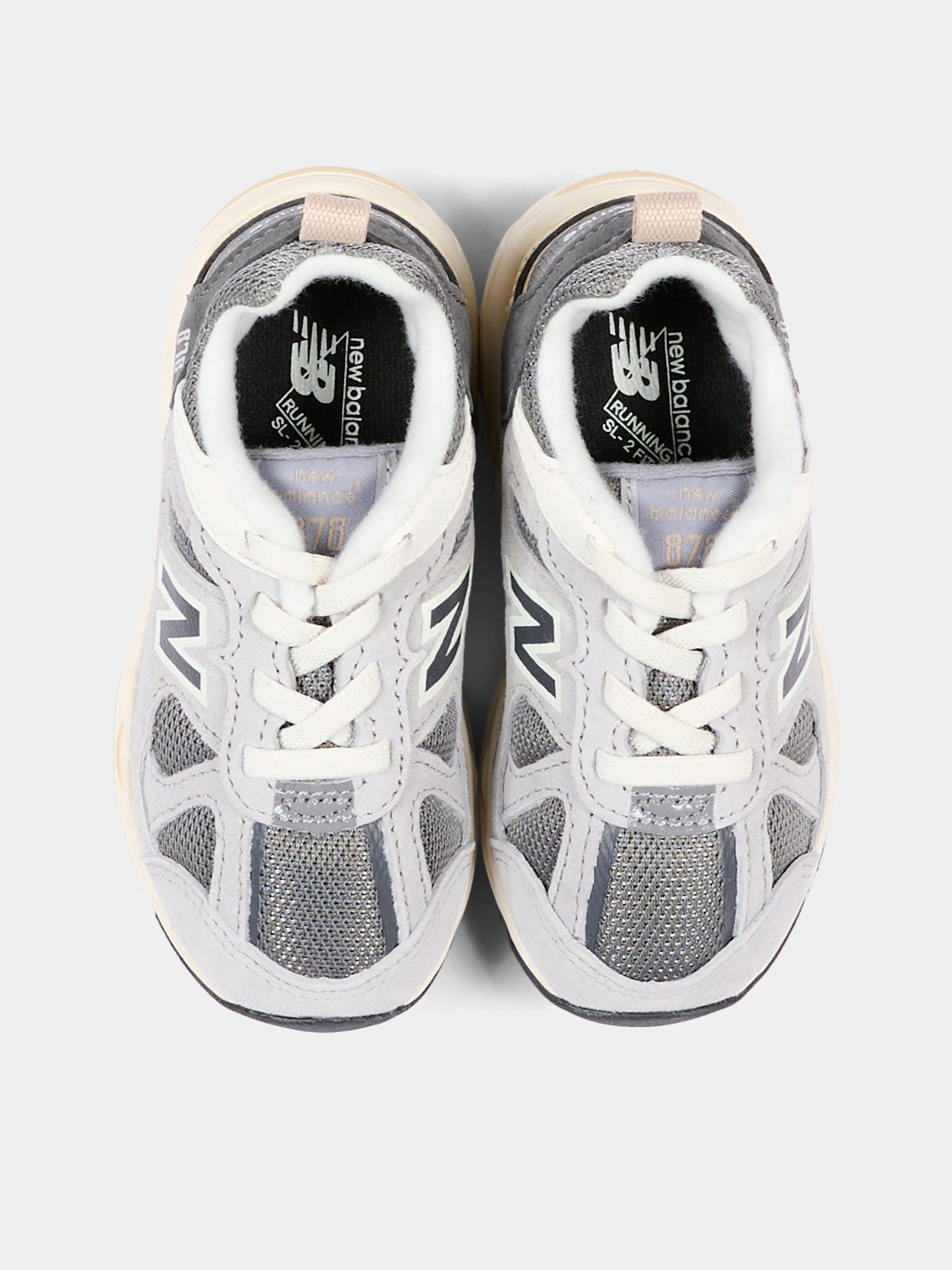 Sneakers grigie 878 per bambini,New Balance,IV878GG1