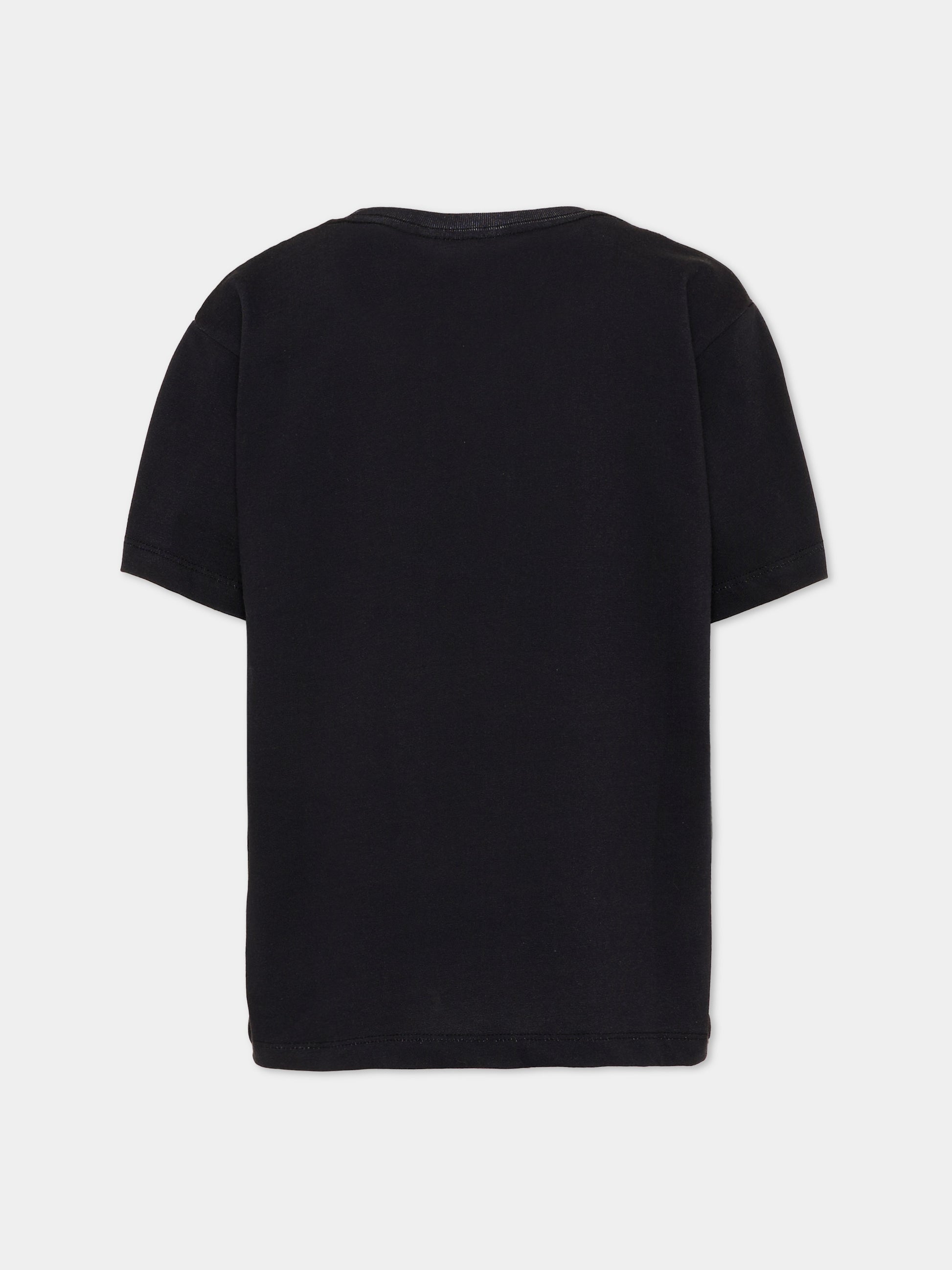T-shirt nera Riley per bambino,Molo,1W26A203 9943