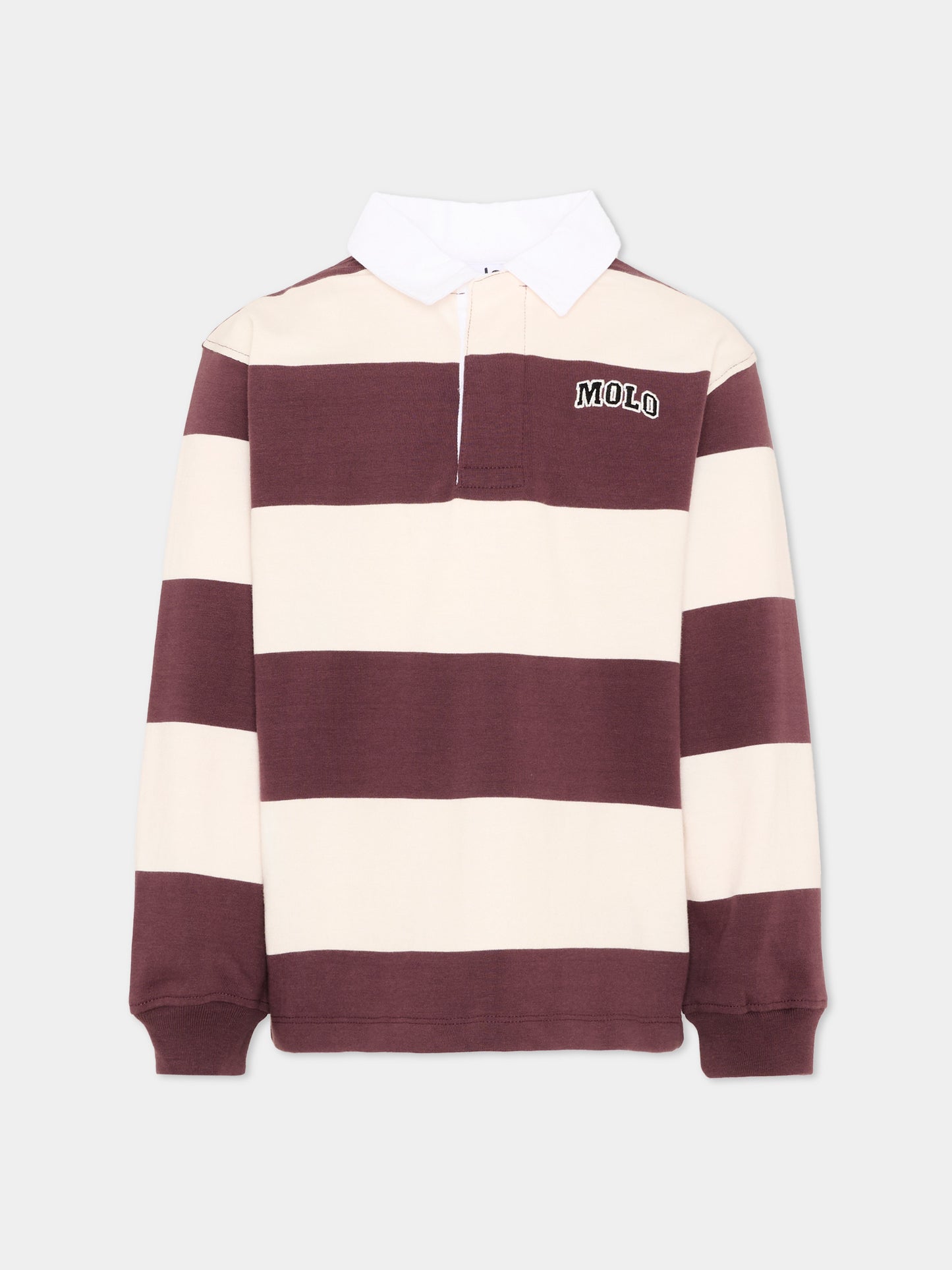 Polo multicolor Relz per bambino a righe con logo,Molo,1W26A401 5927