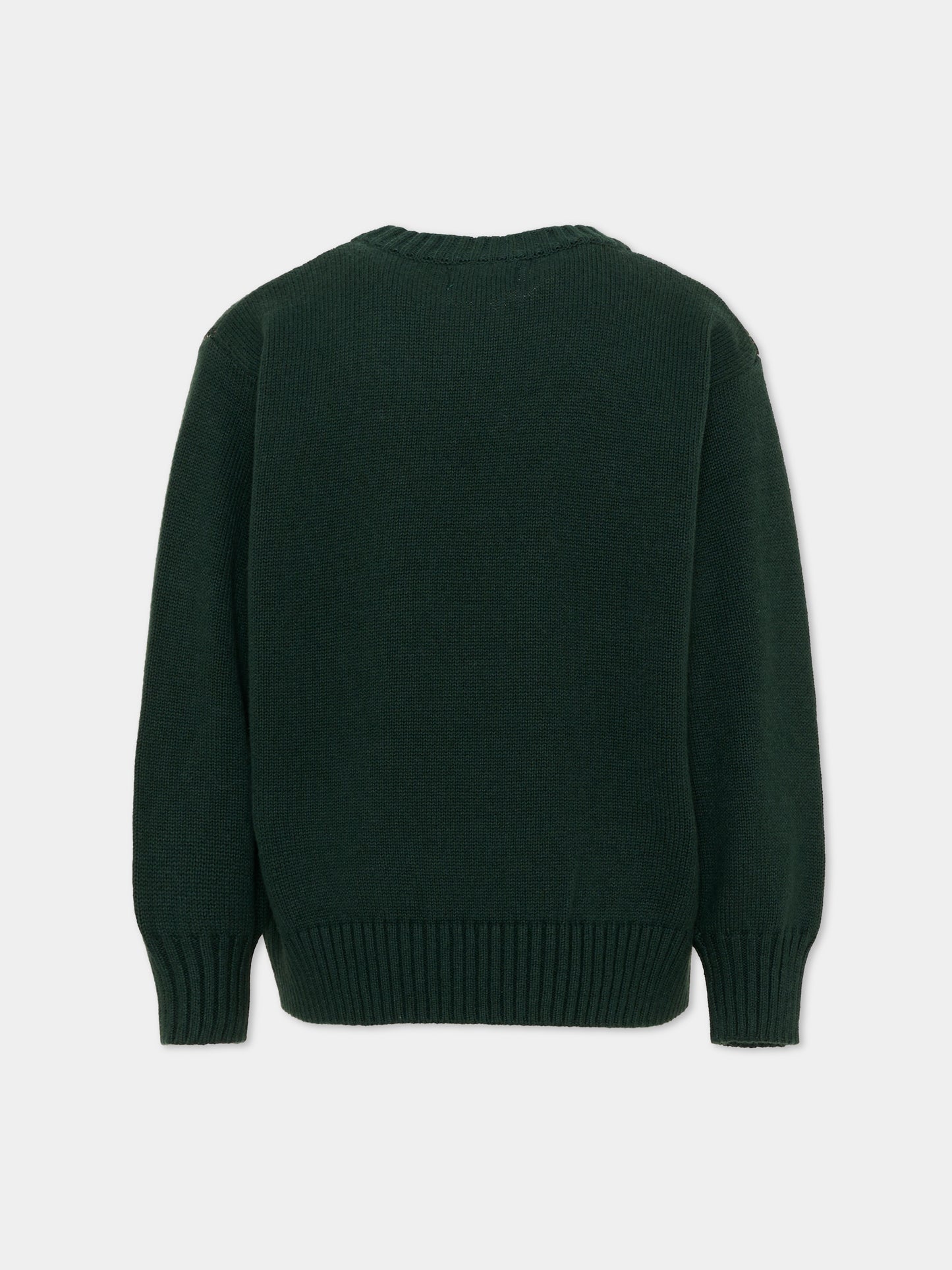 Maglione verde Bello per bambino con alce,Molo,1W26K201 9959