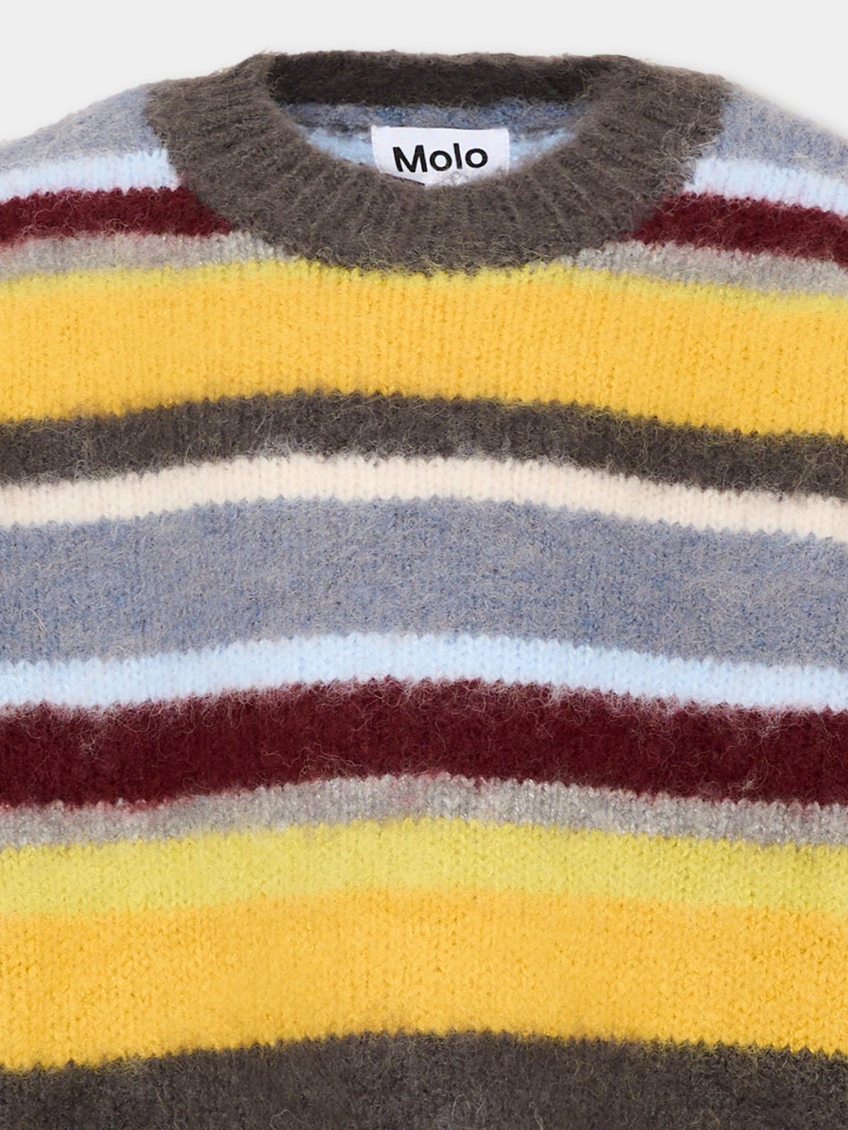 Maglione multicolor Brian per bambino a righe,Molo,1W26K202 5956