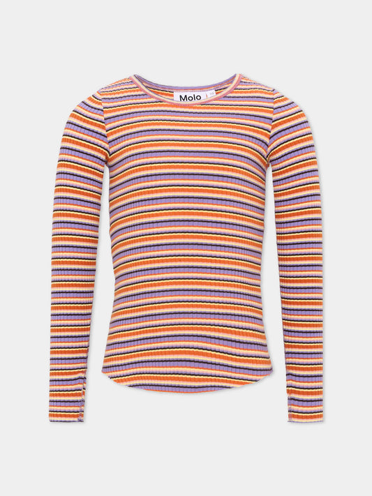 T-Shirt multicolor Rochelle per bambina,Molo,2W26A404 5823