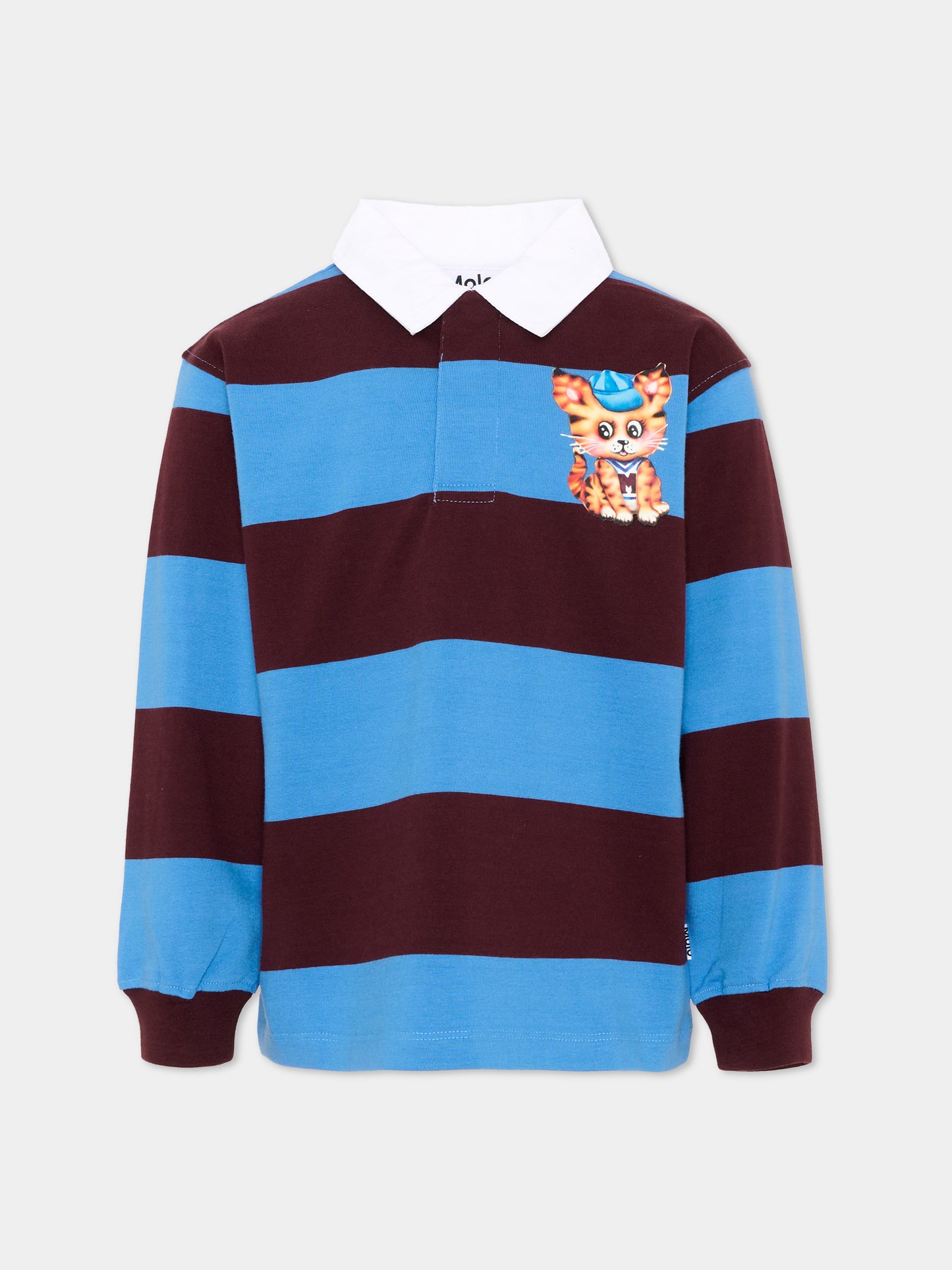 Polo multicolor Relz per bambina,Molo,2W26A415 5792