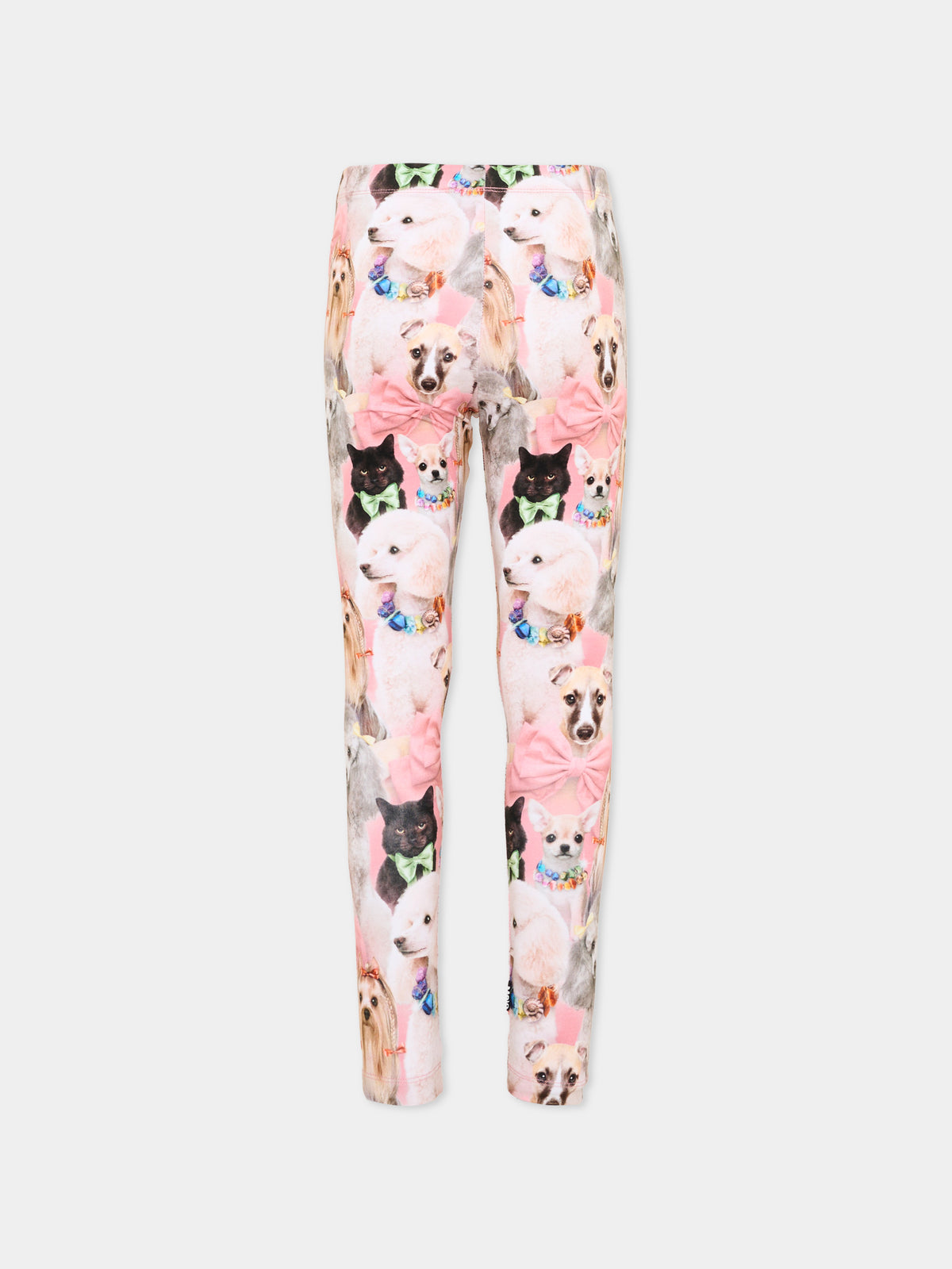 Leggings multicolor Niki per bambina con animali,Molo,2W26F204 9792