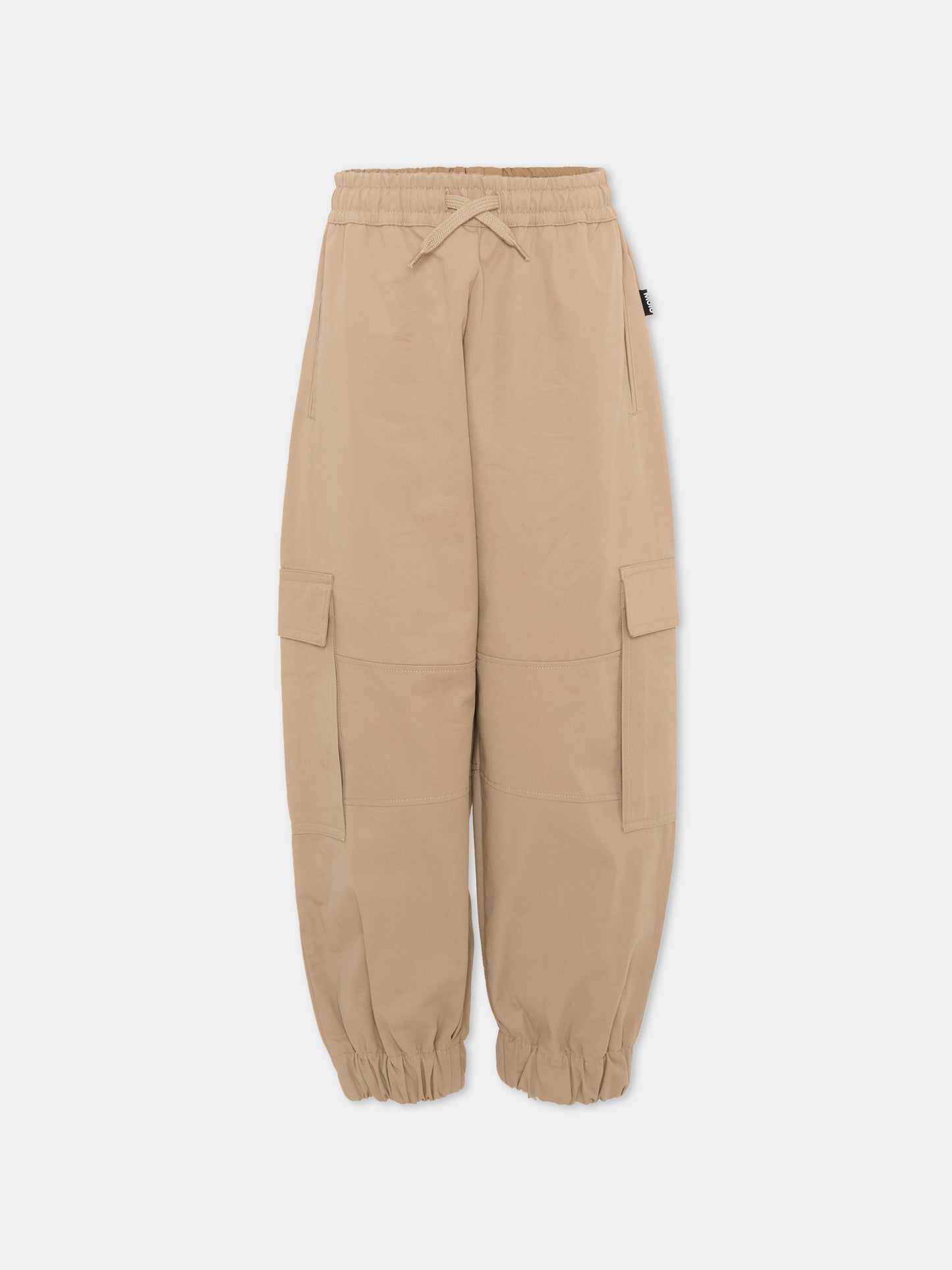 Pantalone cargo beige Aliki per bambina,Molo,2W26I116 5732