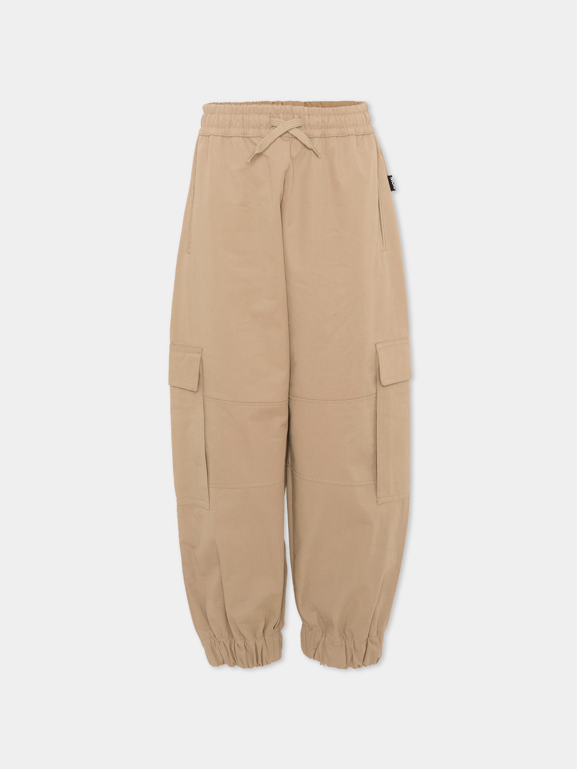 Pantalone cargo beige Aliki per bambina,Molo,2W26I116 5732