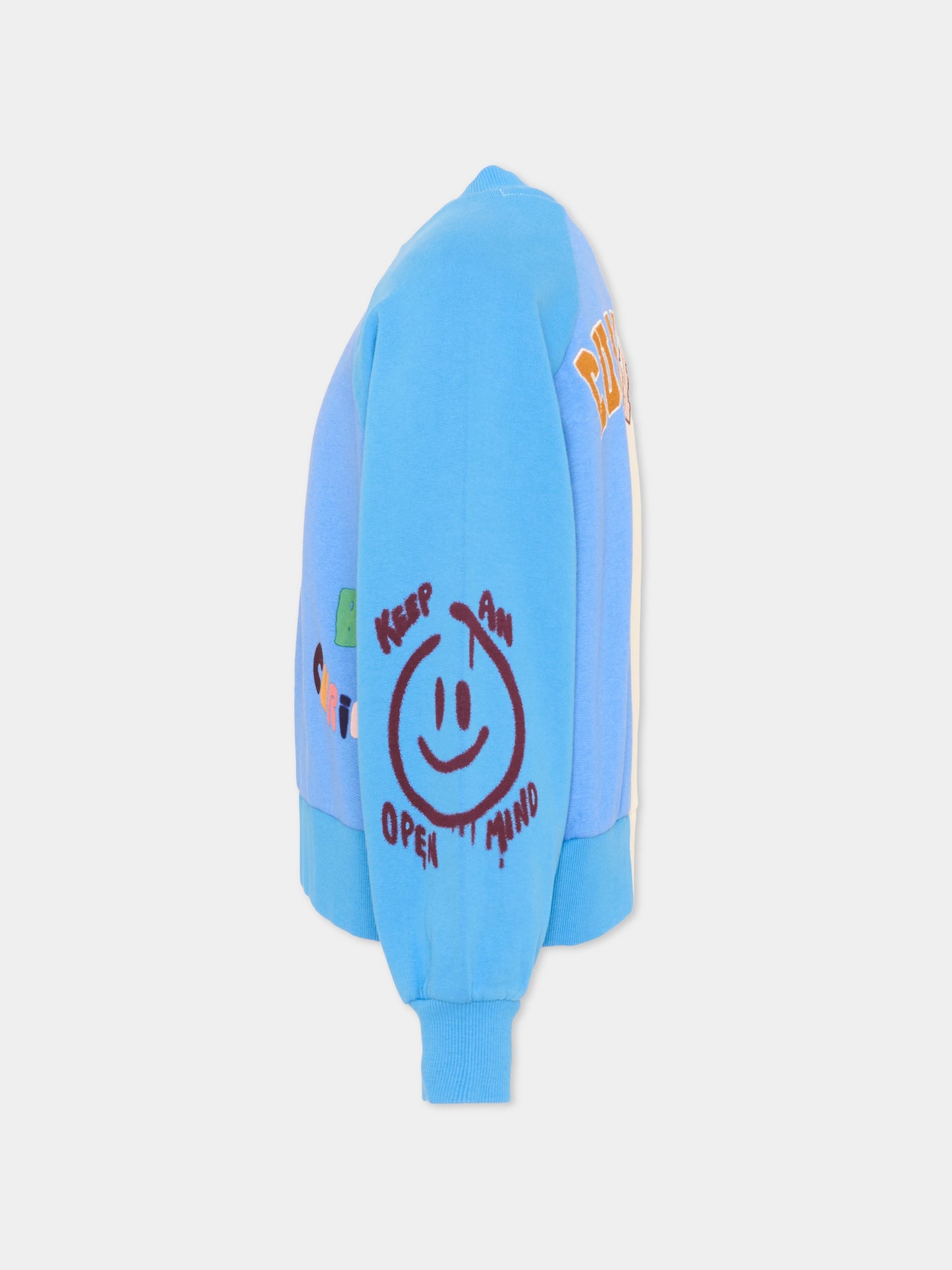 Felpa multicolor per bambina con stampe animali,Molo,2W26J212 5806